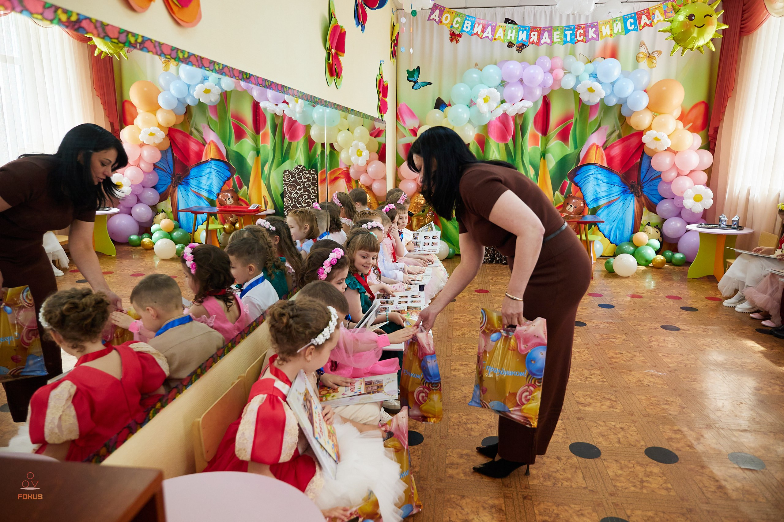 Выпускной детский сад. Спортивный фотограф Некрасов Денис