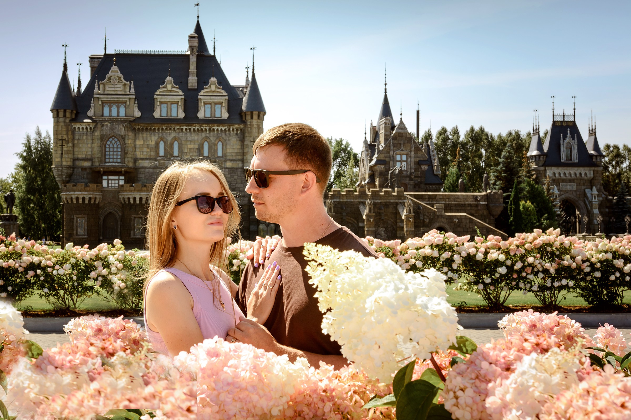 Фотосессия Love Story у Замка Гарибальди. Фотограф Оксана Сафонова г. Тольятти