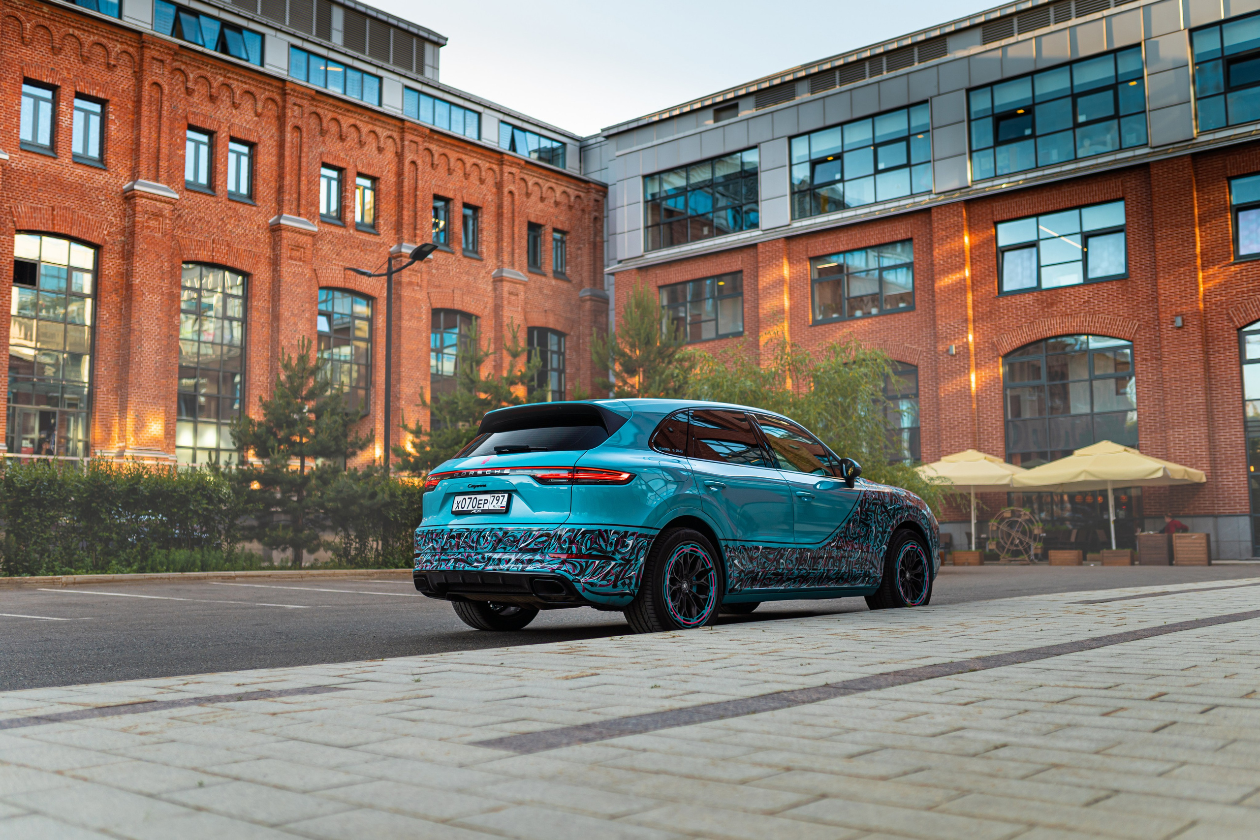 Porsche Cayenne by Medvedus. Автомобильный фотограф в Москве | Базилев Александр