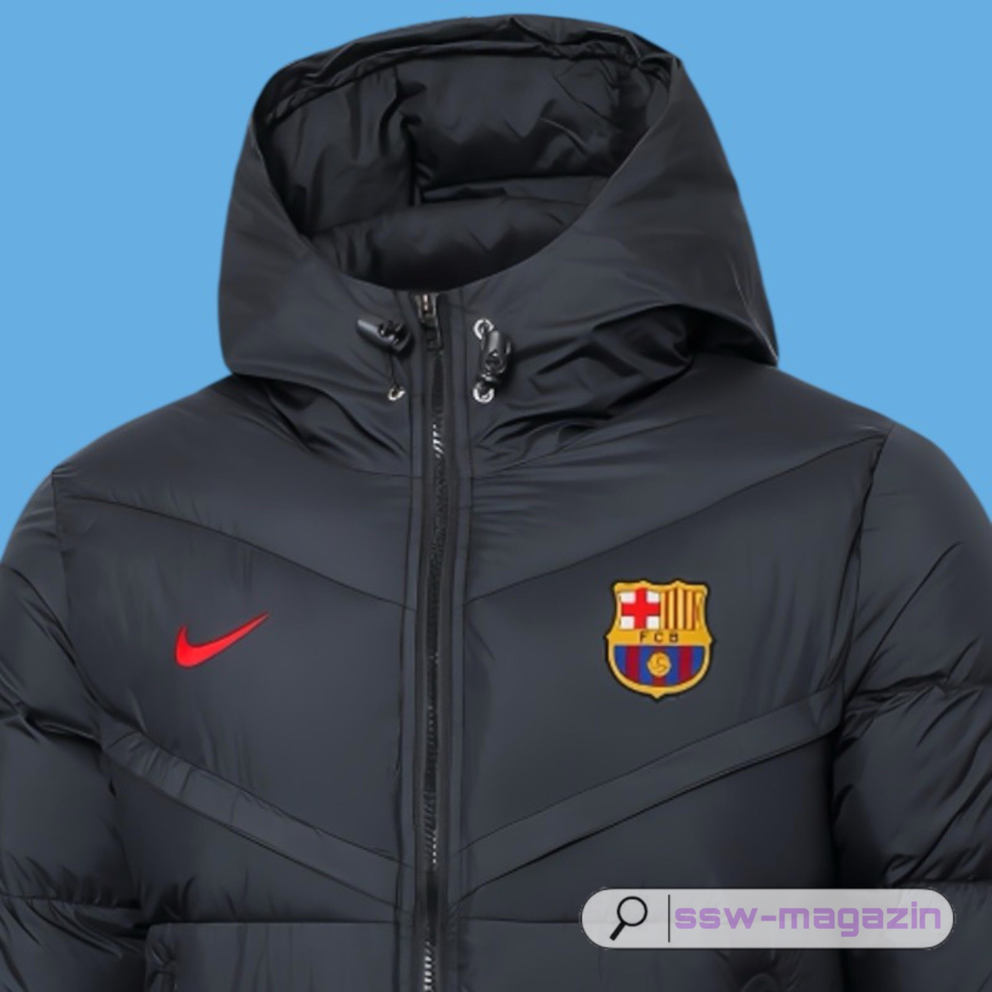 Пуховик Barcelona 2025 Nike купить. Футбольный магазин — ssw_magazin