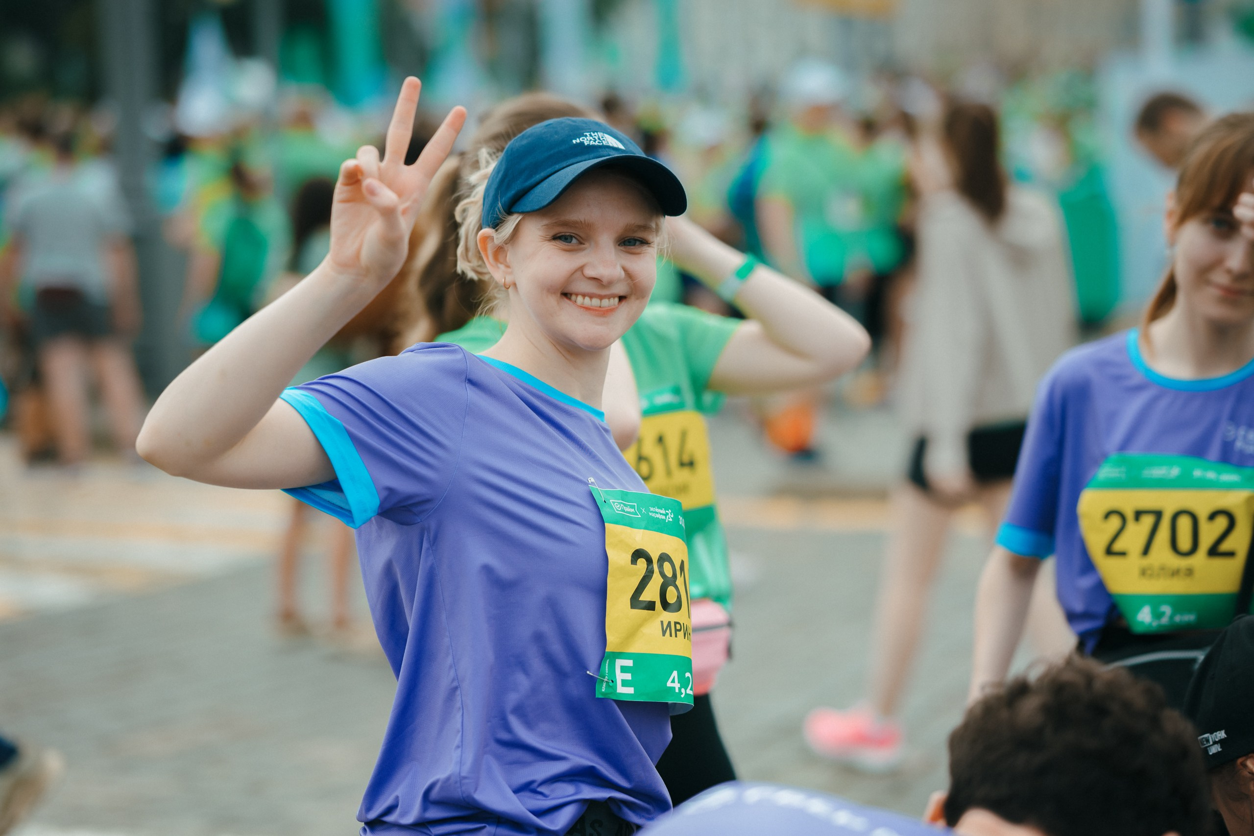 Фотосъёмка участников марафона в Москве. Komonev