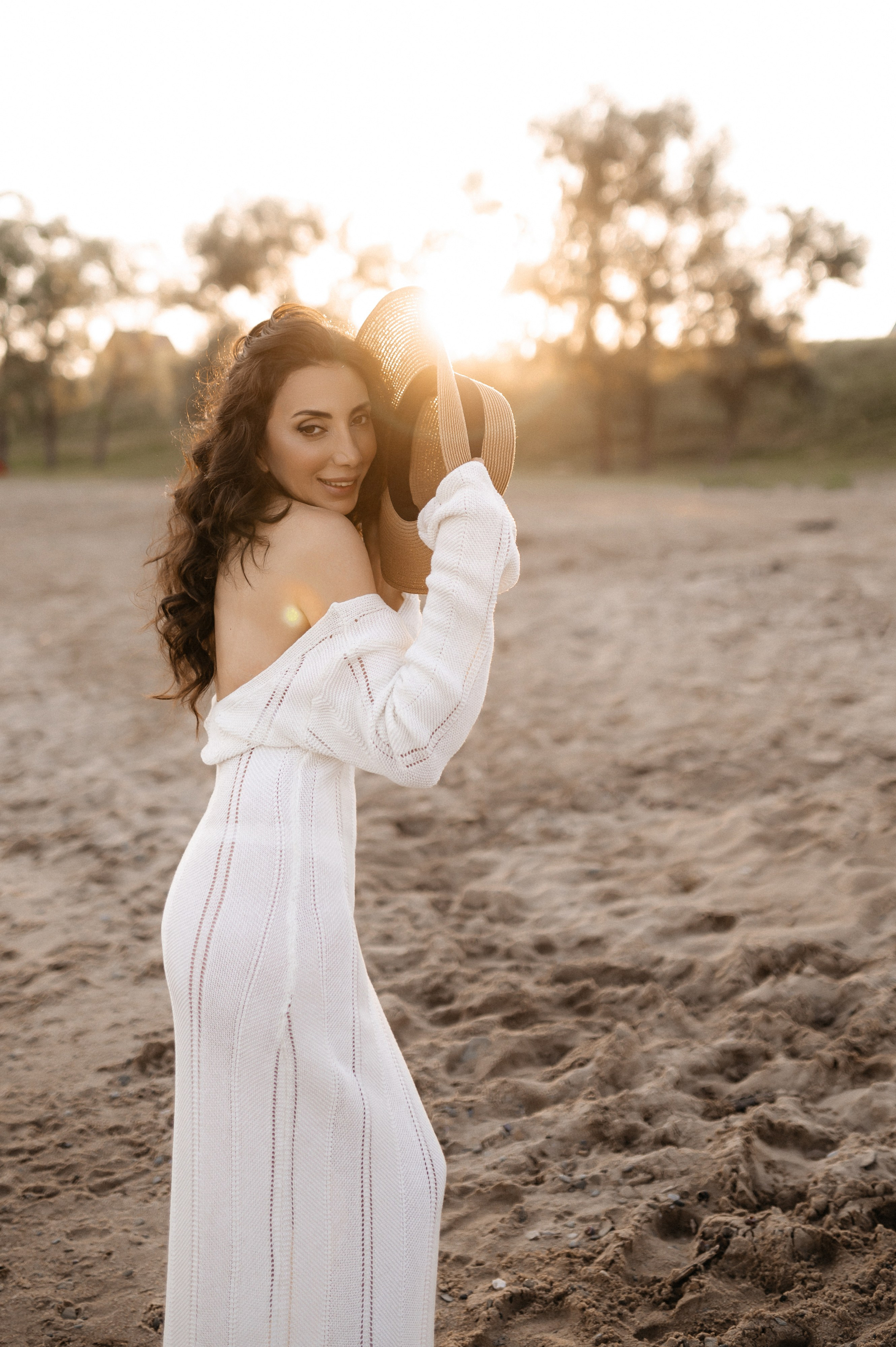 Закат на пляже. Главная