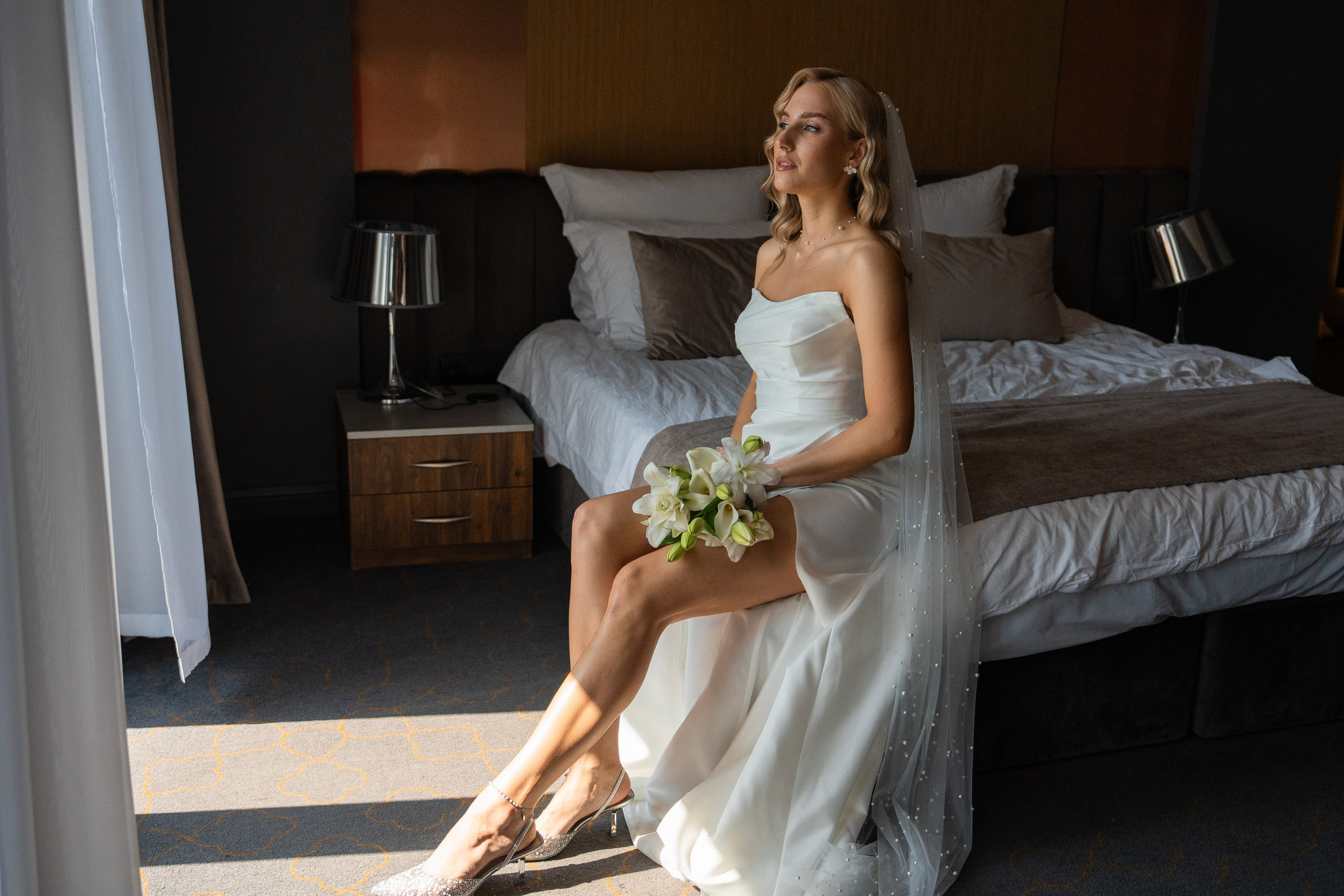 Свадебная фотосессия в Москве, регистрация в Кутузовском ЗАГСе Москва. Свадебный фотограф в Москве Анна Полушина