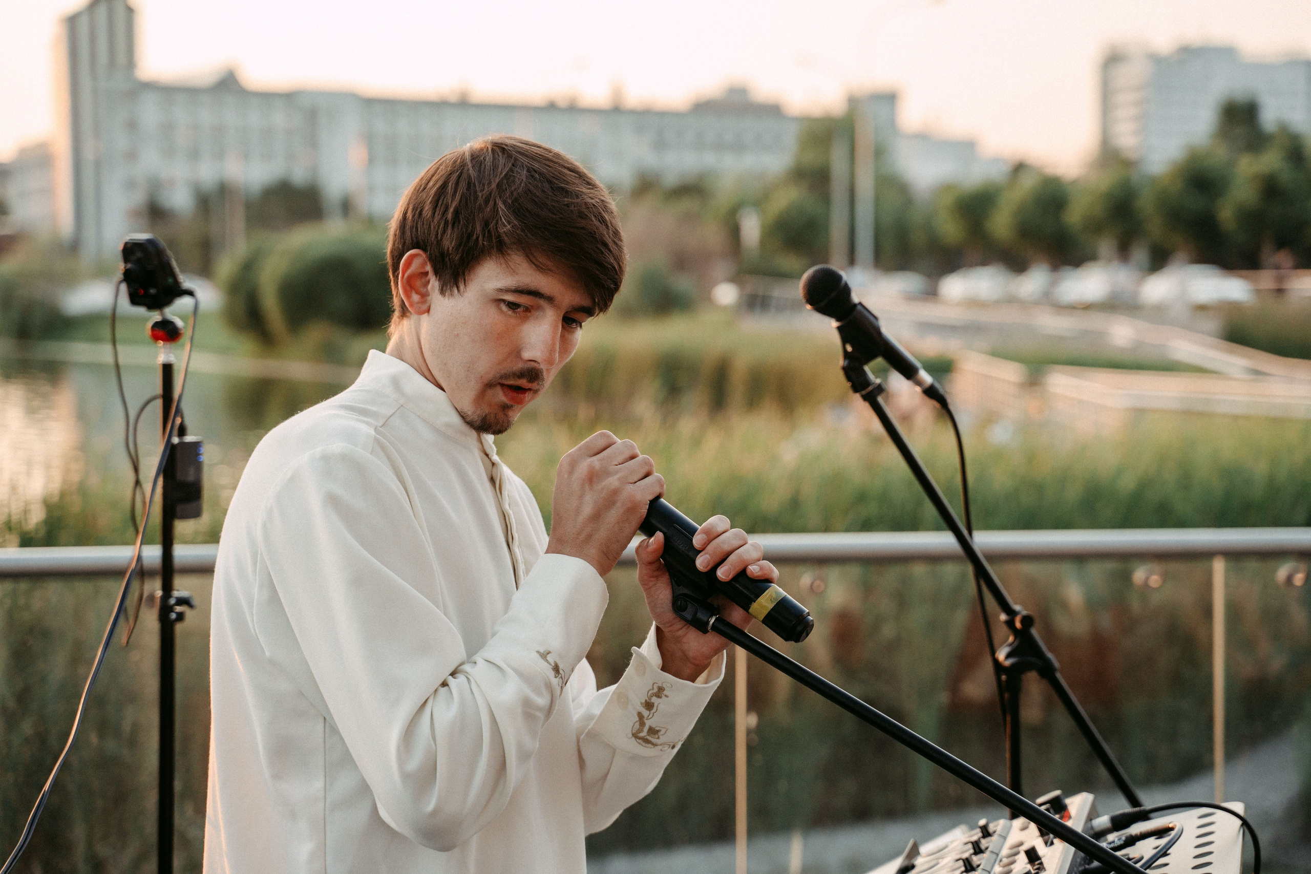 Вечер электронной музыки на Озере Кабан / 2023. Саша Копылов, фотограф в Казани