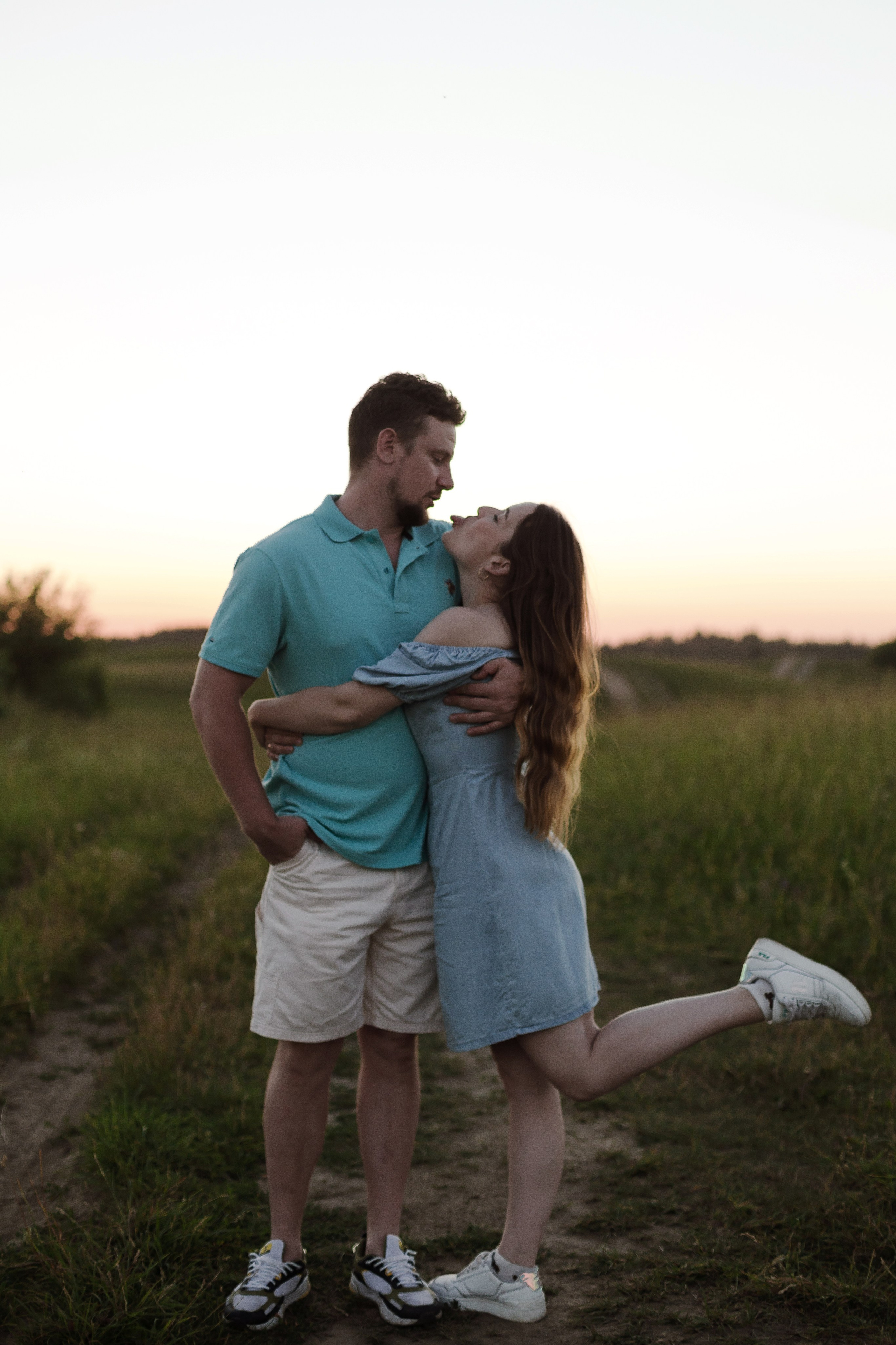 Колтушские высоты — Марина и Сергей. Портретный фотограф в Санкт-Петербурге Элина Ситникова