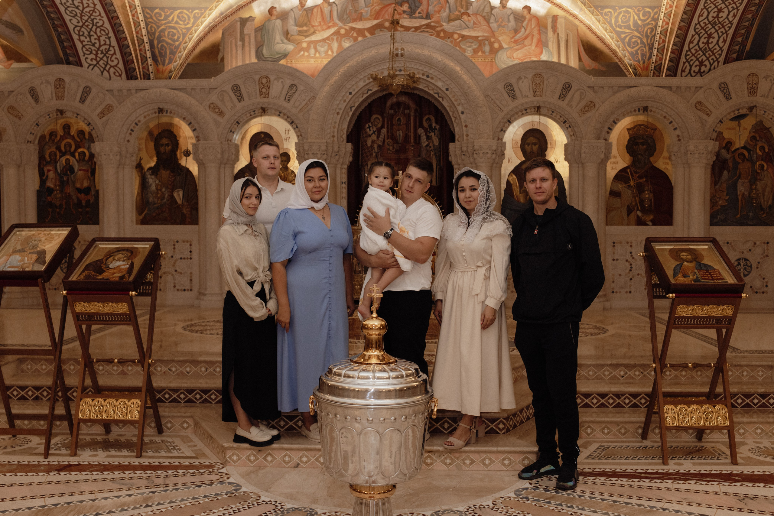 Крещение Киры. Семейный и свадебный фотограф в Челябинске Мария Леонтьева