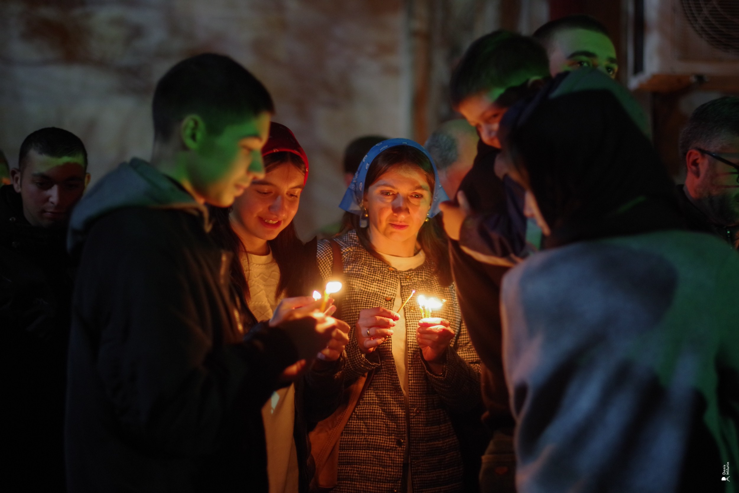 Пасха в Сенаки. Портретный фотограф Денис Милютин