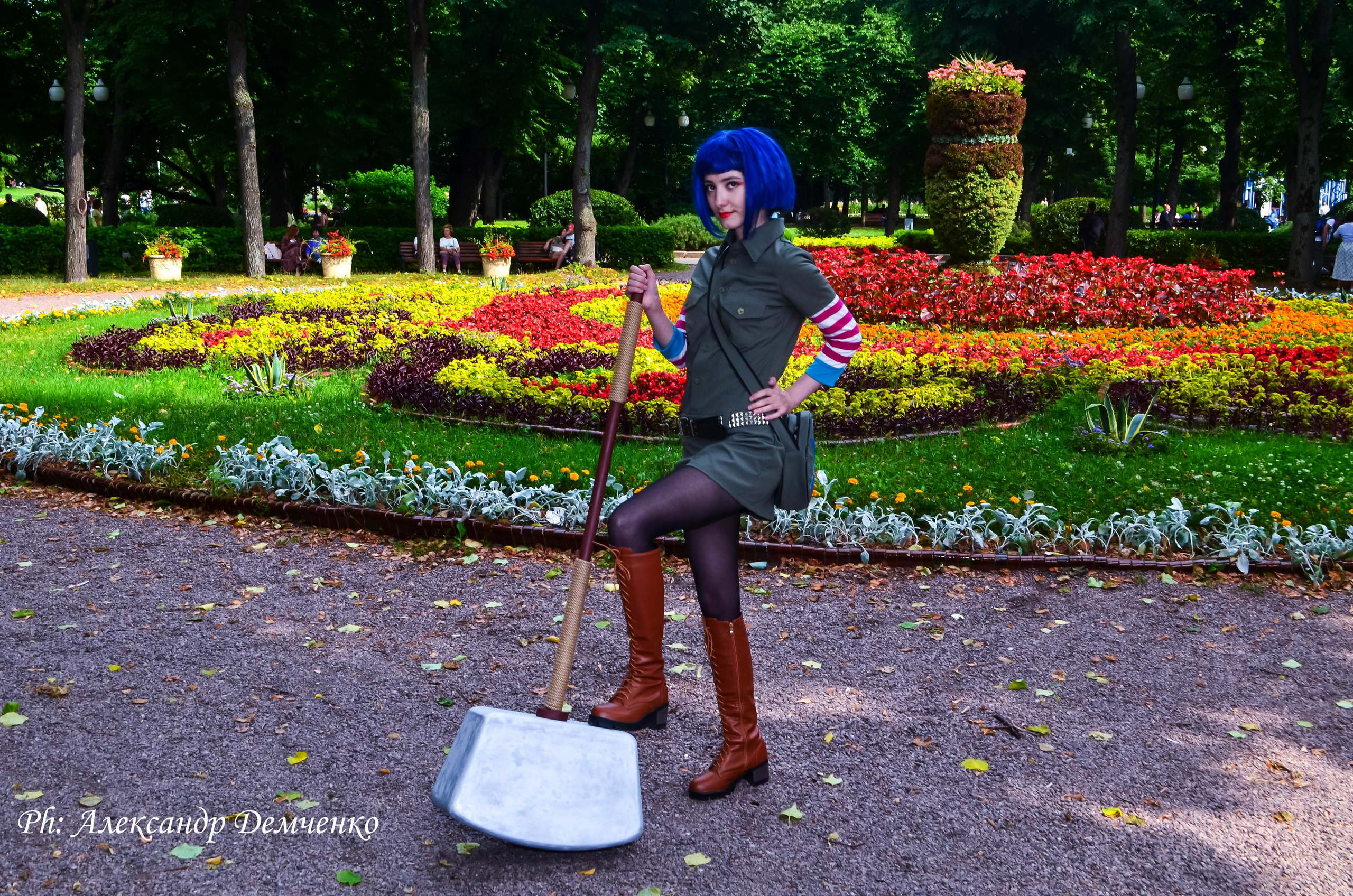 Фотосессия в Парке Горького на Лидеры молодого контента