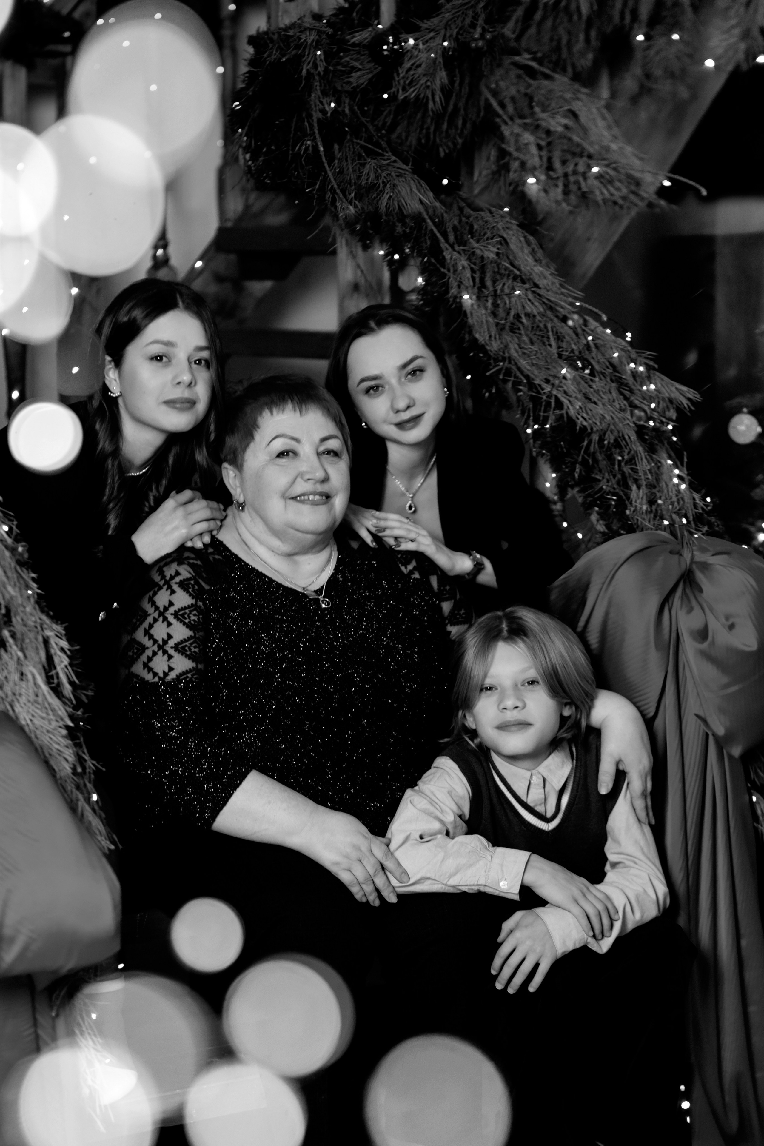 Новогодняя. Blenda photostudio. Семейный фотограф в Минске Приболовец Светлана