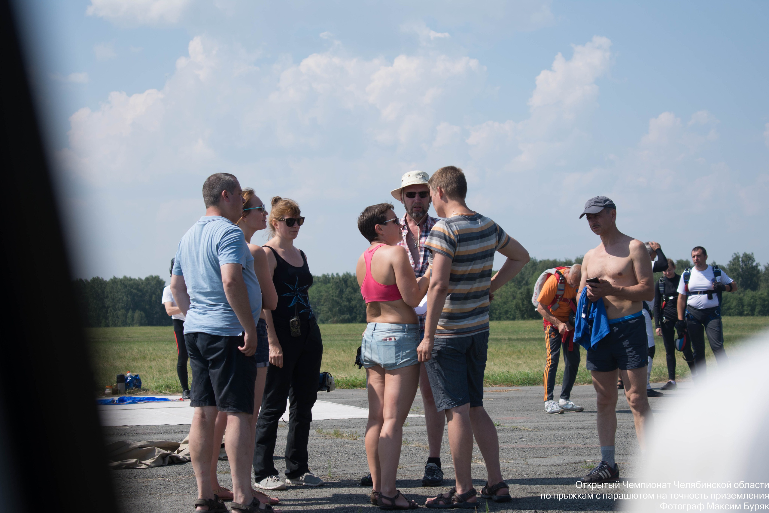 Парашютный спорт. Фотограф Максим Буряк