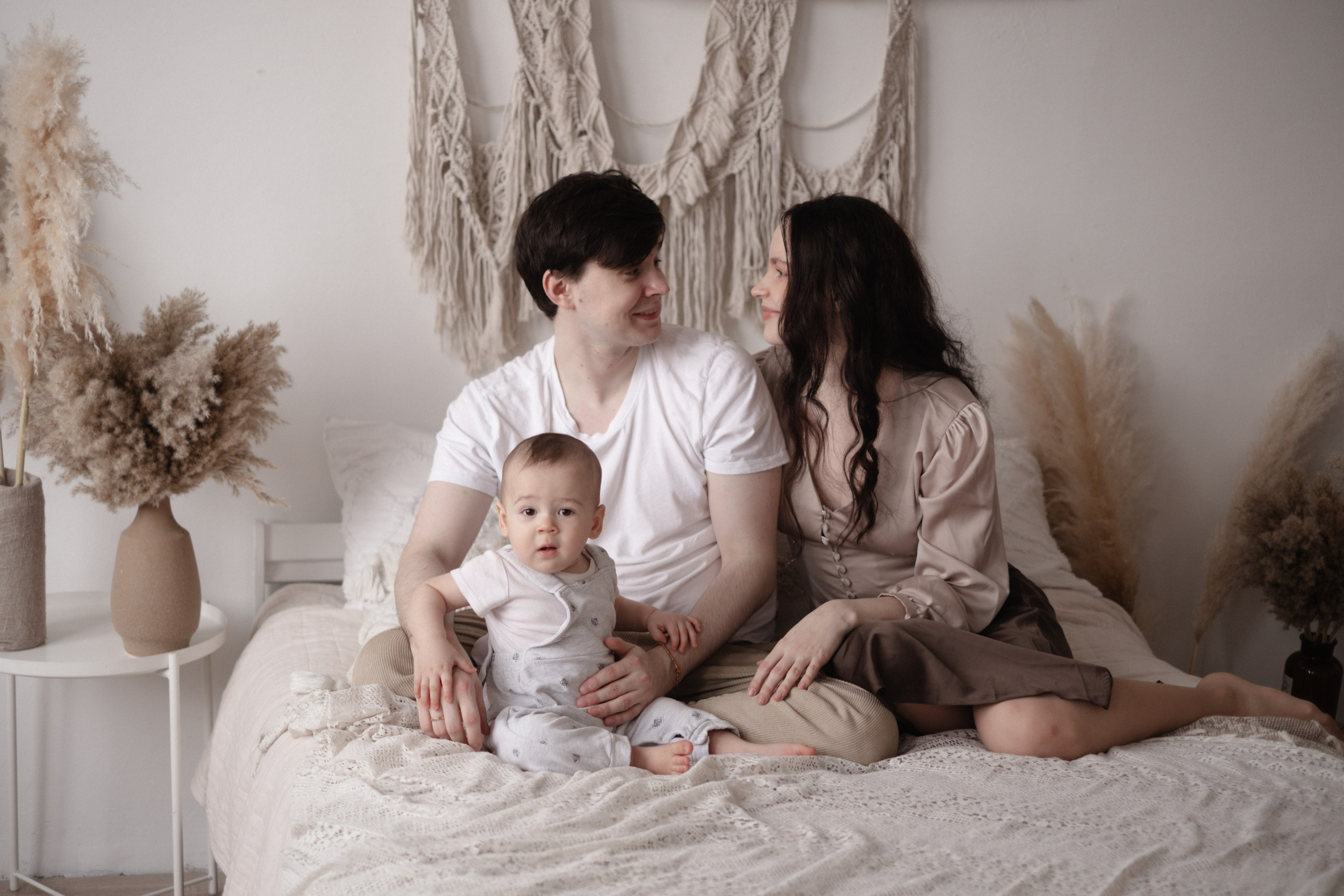 Годик Алексею. Семейный детский ньюборн фотограф в Москве Марта Петрова