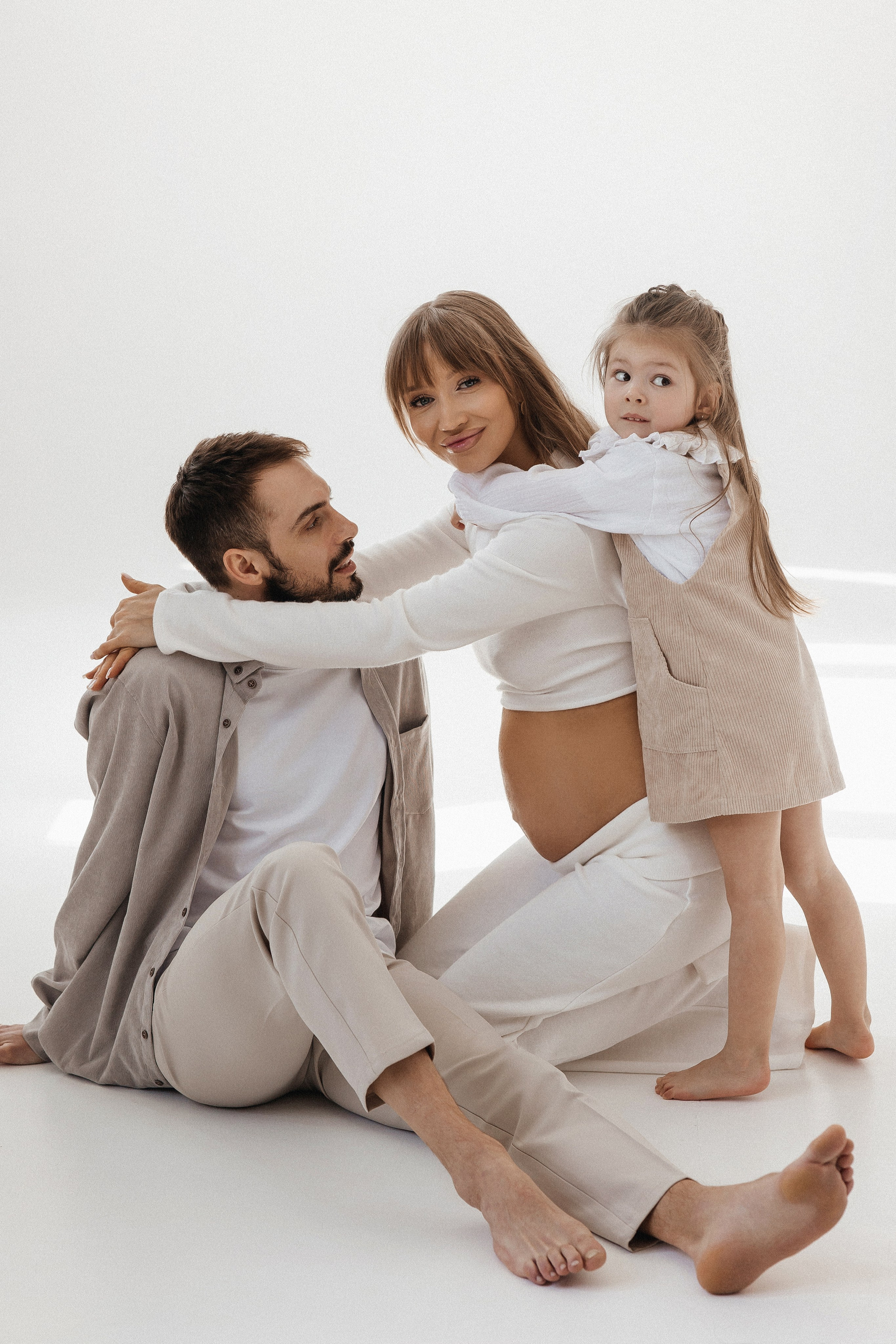 Анастасия с семьей