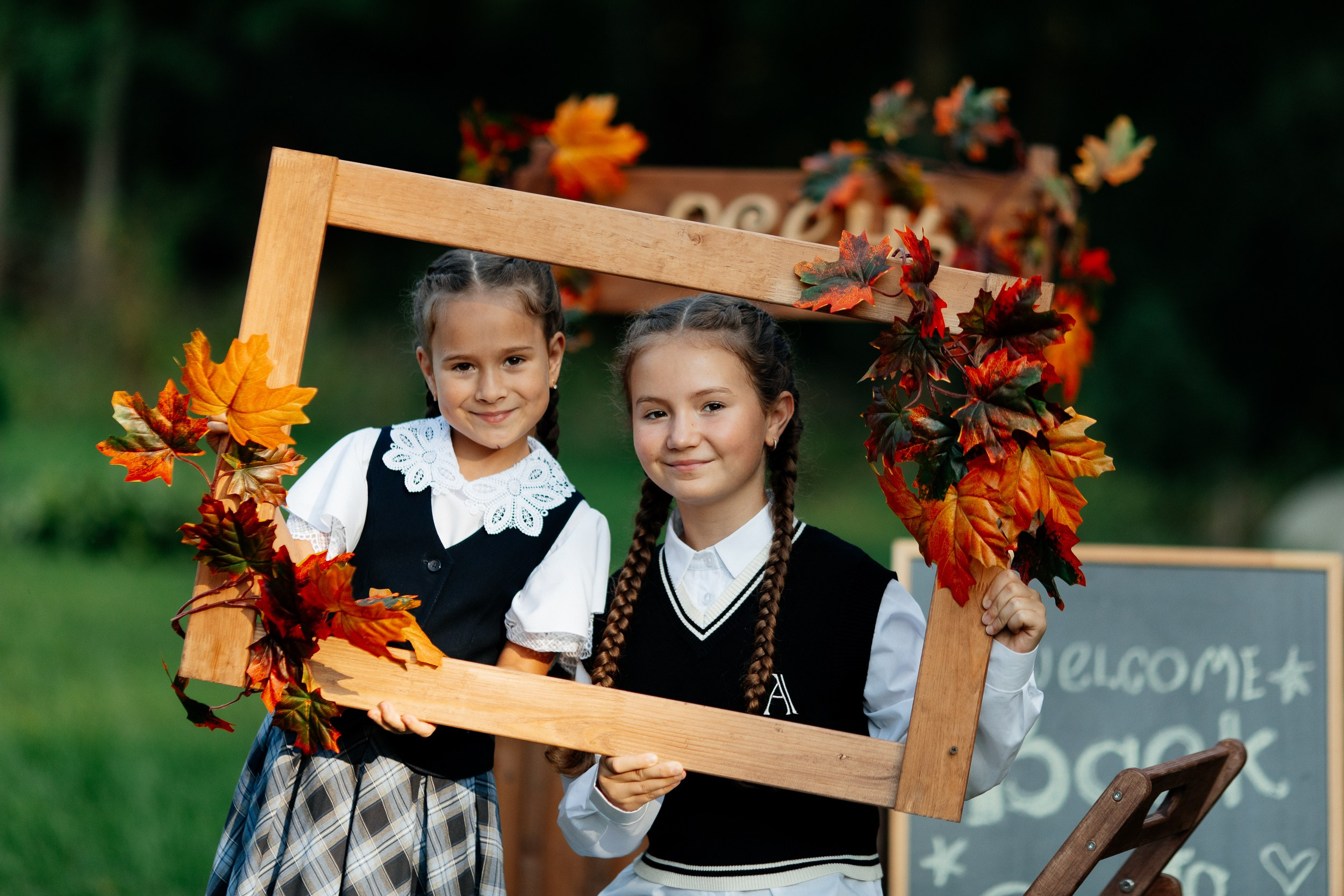 Школьная выездная фотосессия. Детский и семейный фотограф в Санкт-Петербурге и области Никова Вика