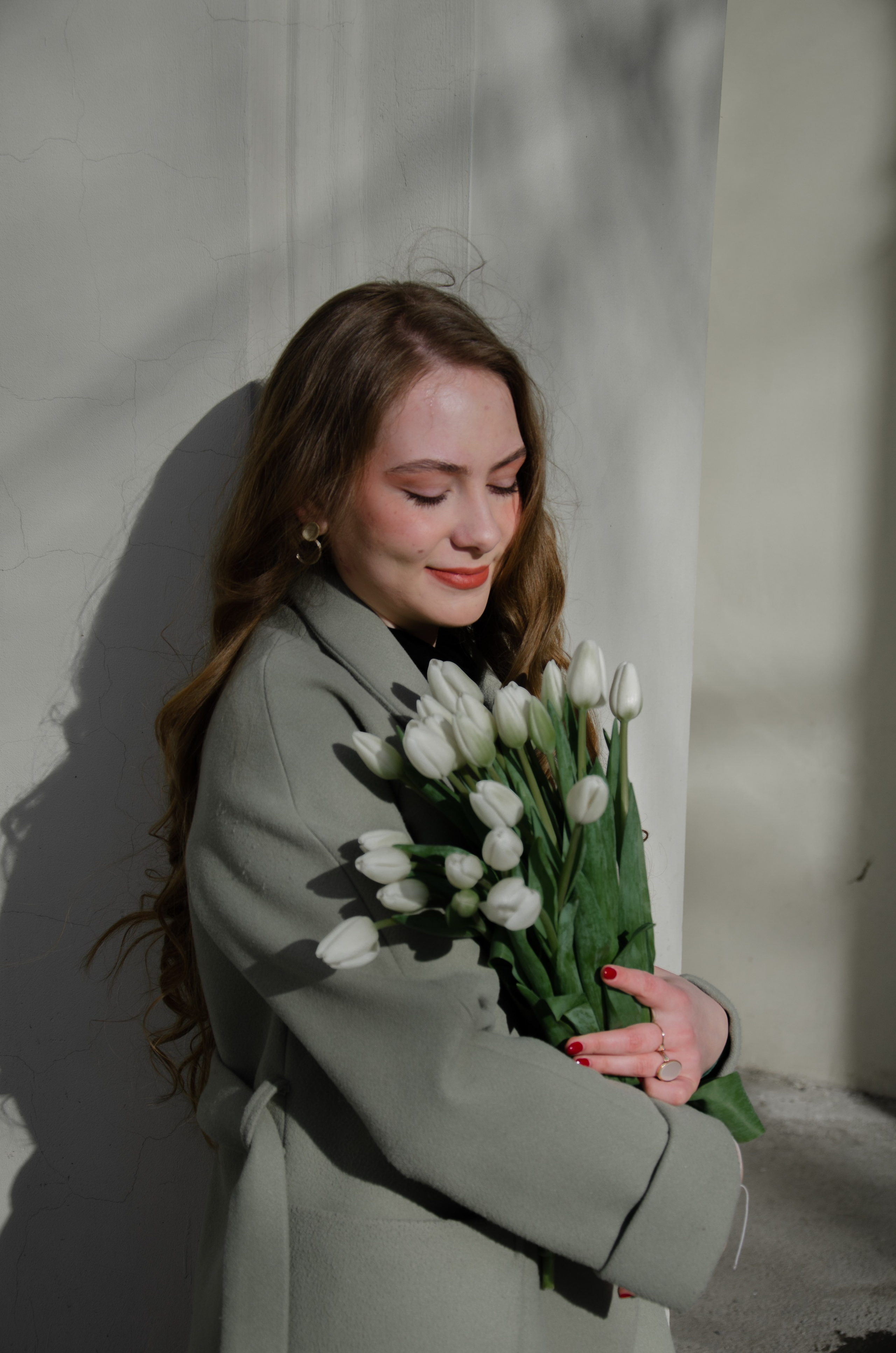 Катя, съемка с тюльпанами. Фотограф Челябинск Ирина Ермоленко