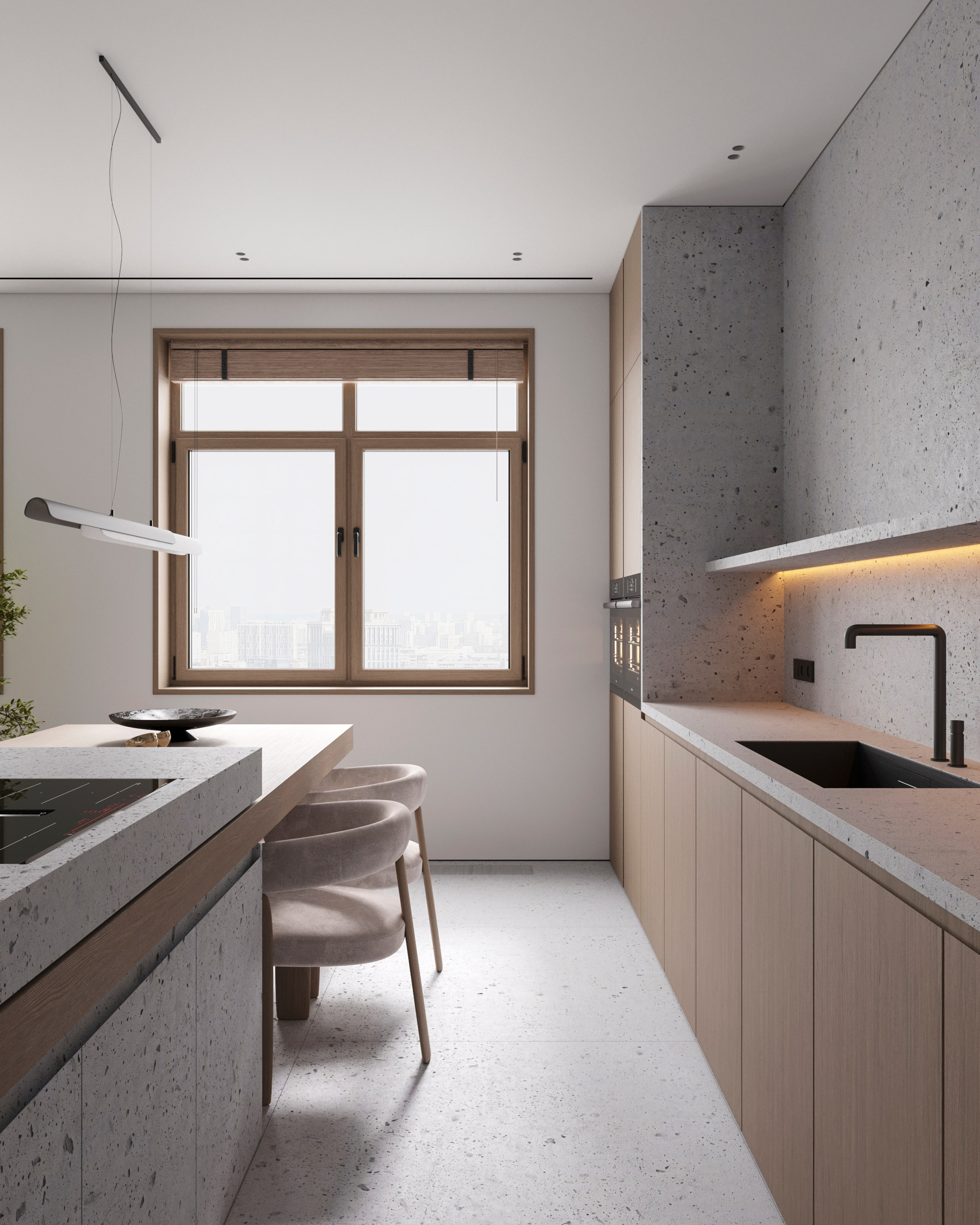 Кухня-гостиная. Kindhard-design