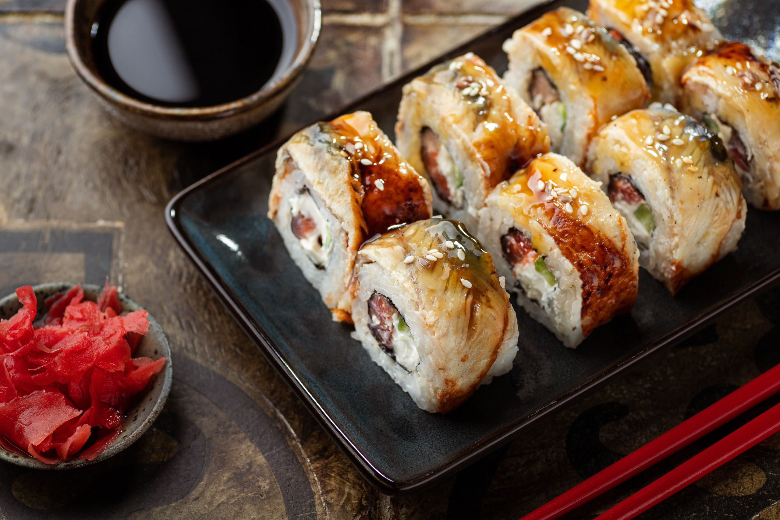 Роллы и суши. Юлия Космо — фуд-фотограф, предметный стилист, Москва