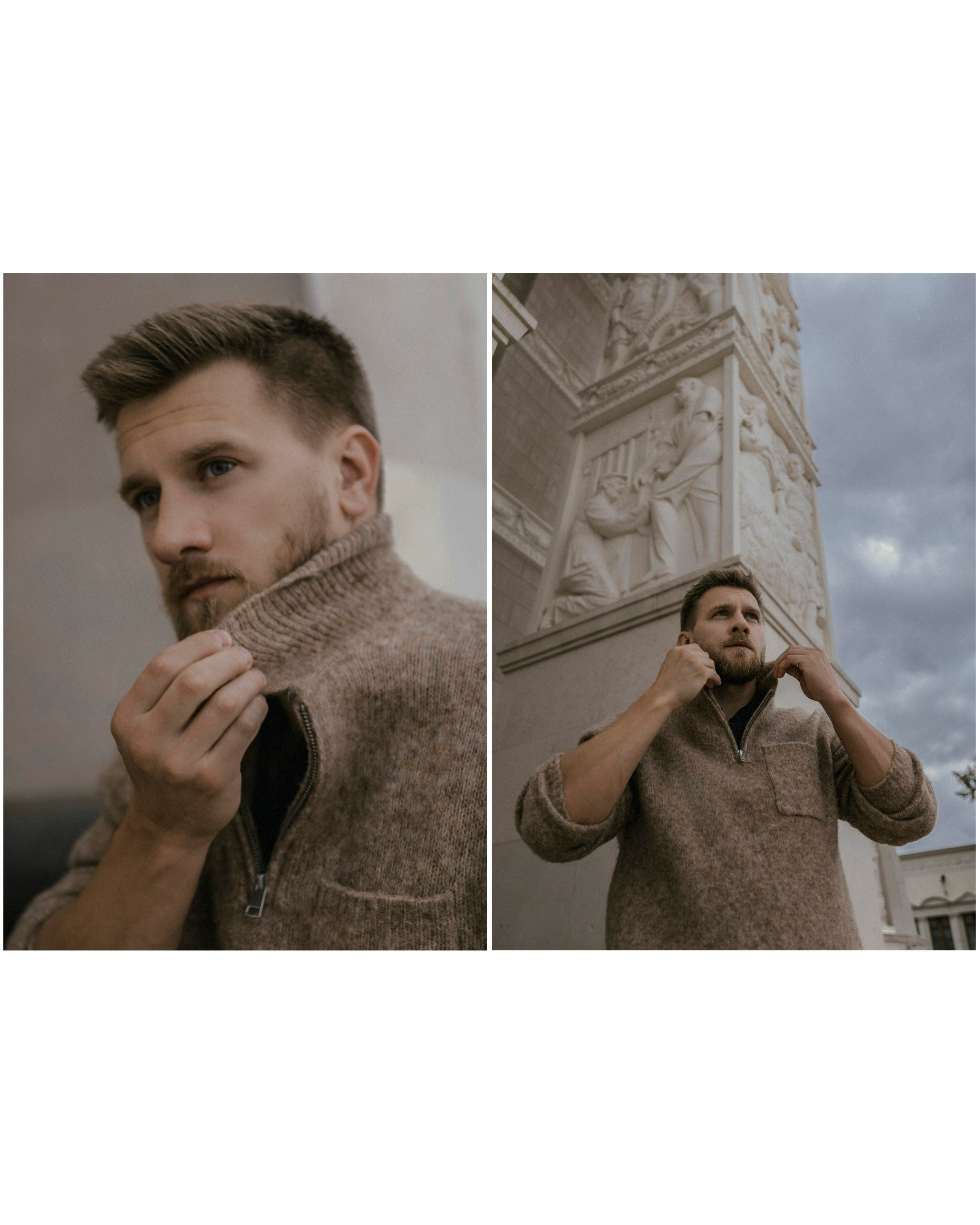 мужская осенняя фотосессия