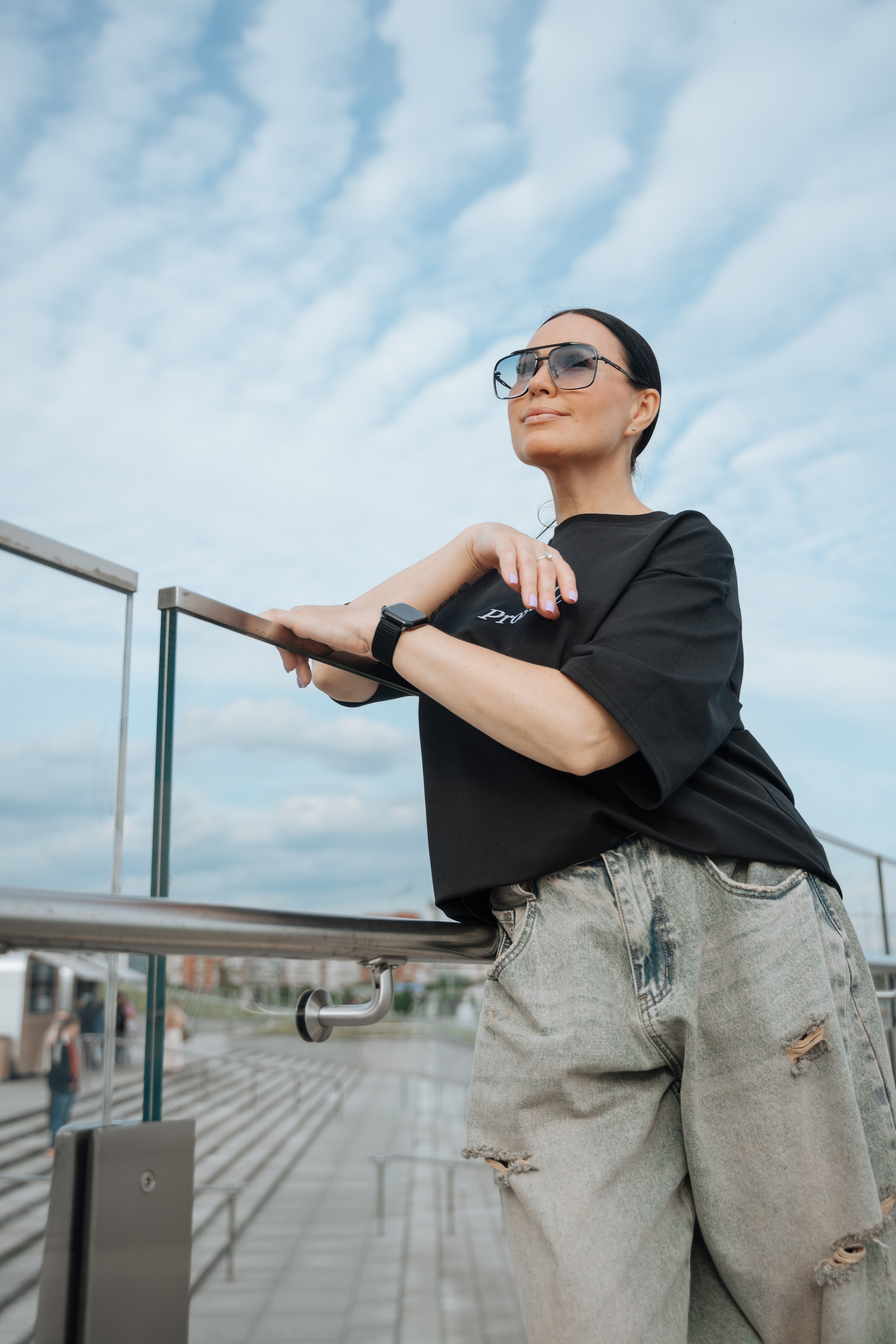 Елена. Лахта центр. Портретный фотограф в Санкт-Петербурге Дмитриева Наталия