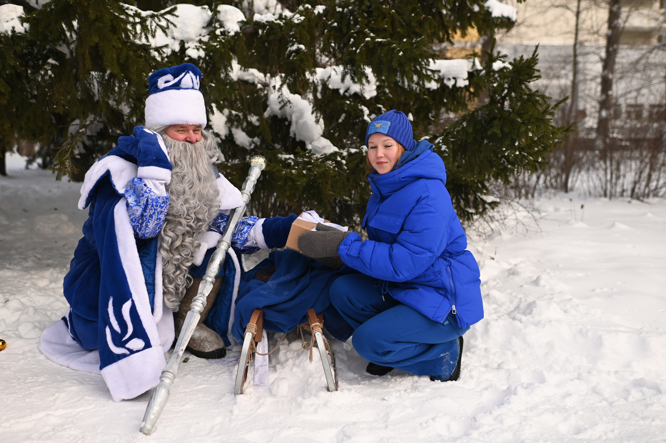 ПОЗДРАВЛЕНИЕ ОТ ДЕДА МОРОЗА. Семейный фотограф Екатеринбург Лора Мур