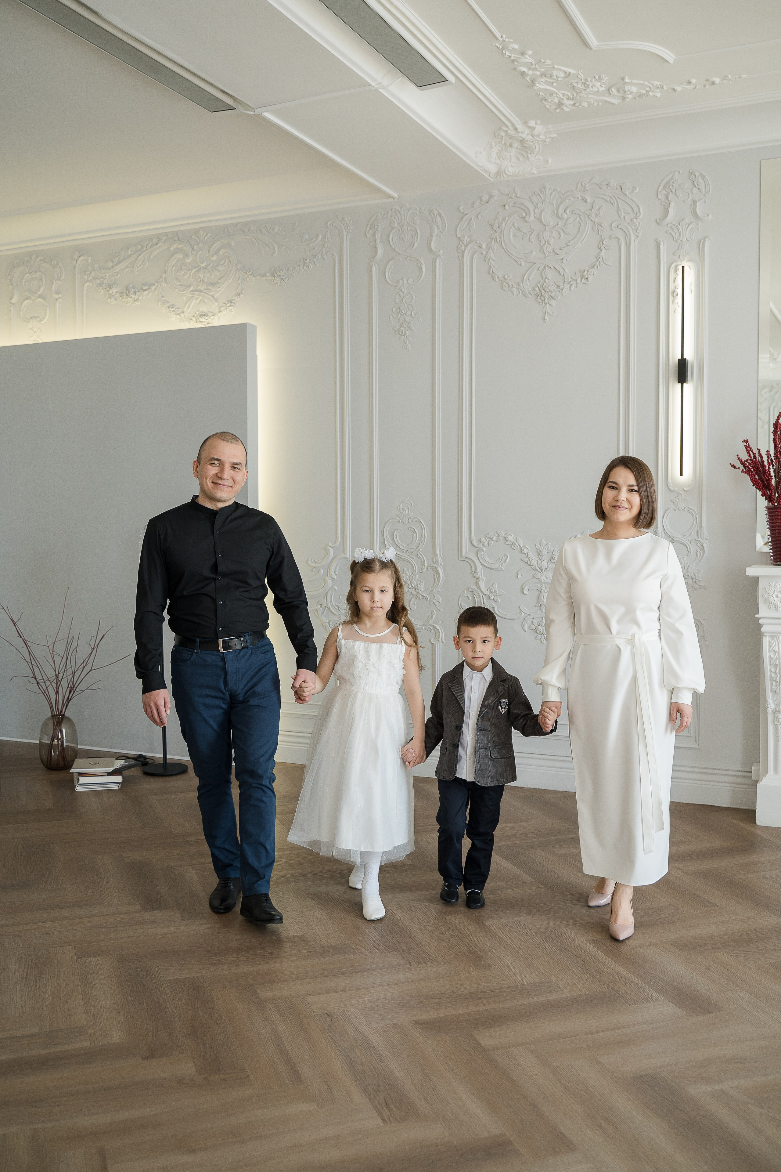 Парадный семейный портрет. Свадебный и семейный фотограф в Пушкине и Санкт-Петербурге Мария Филиппова