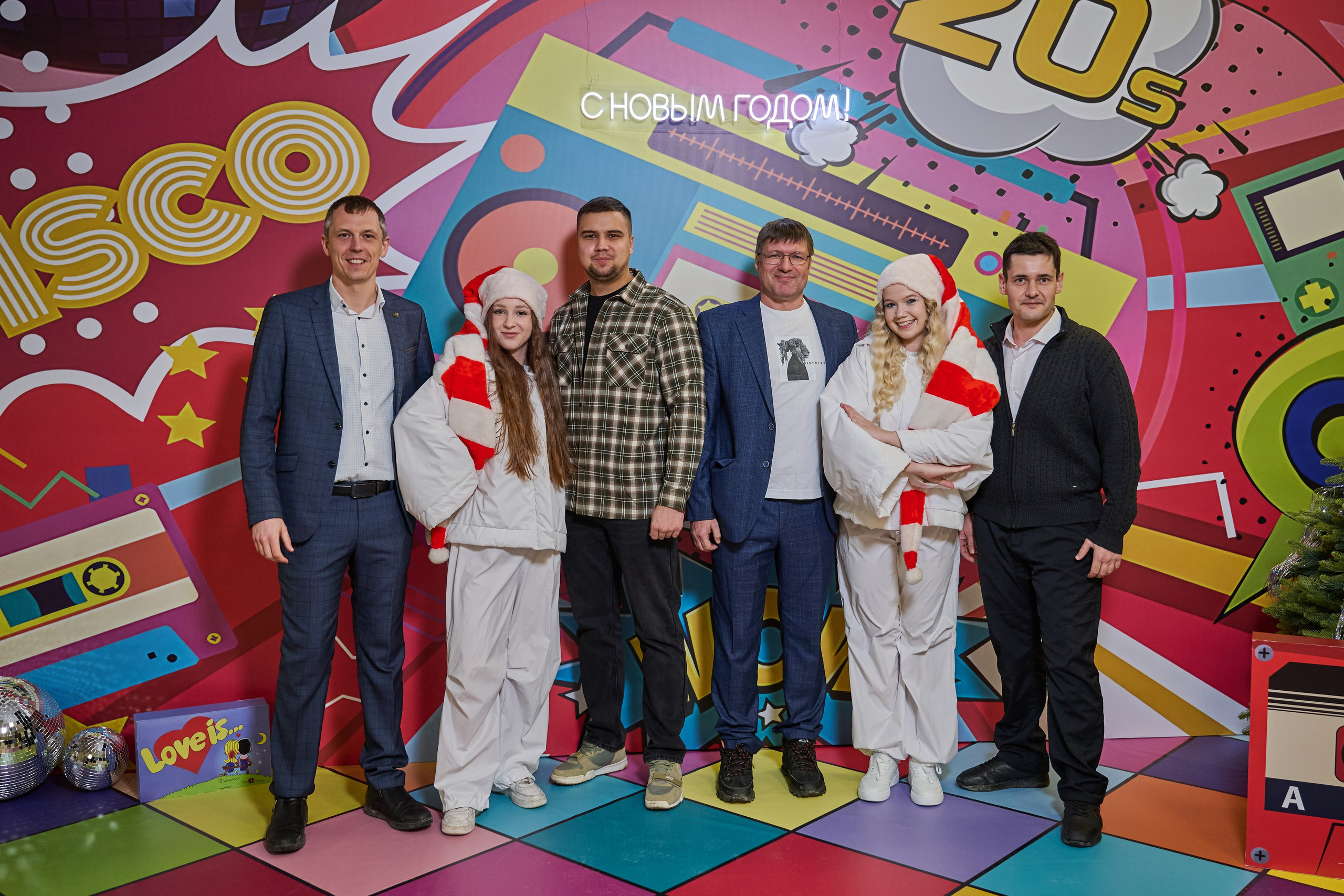 С Новым годом в стиле 2000х. Фотограф в Самаре