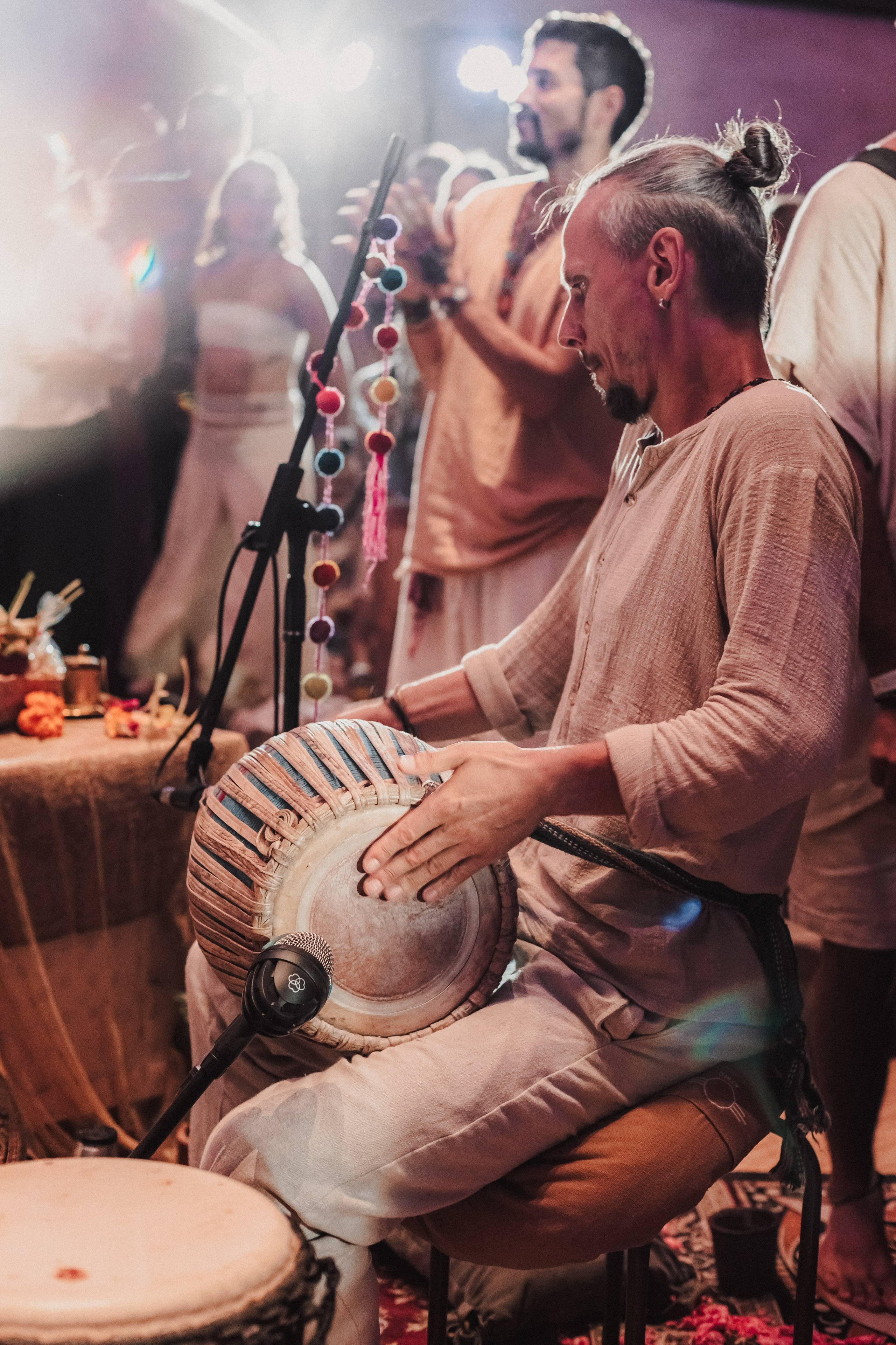 Hanuman Project kirtan at Alchemy march. Mariam Bagdasaryan