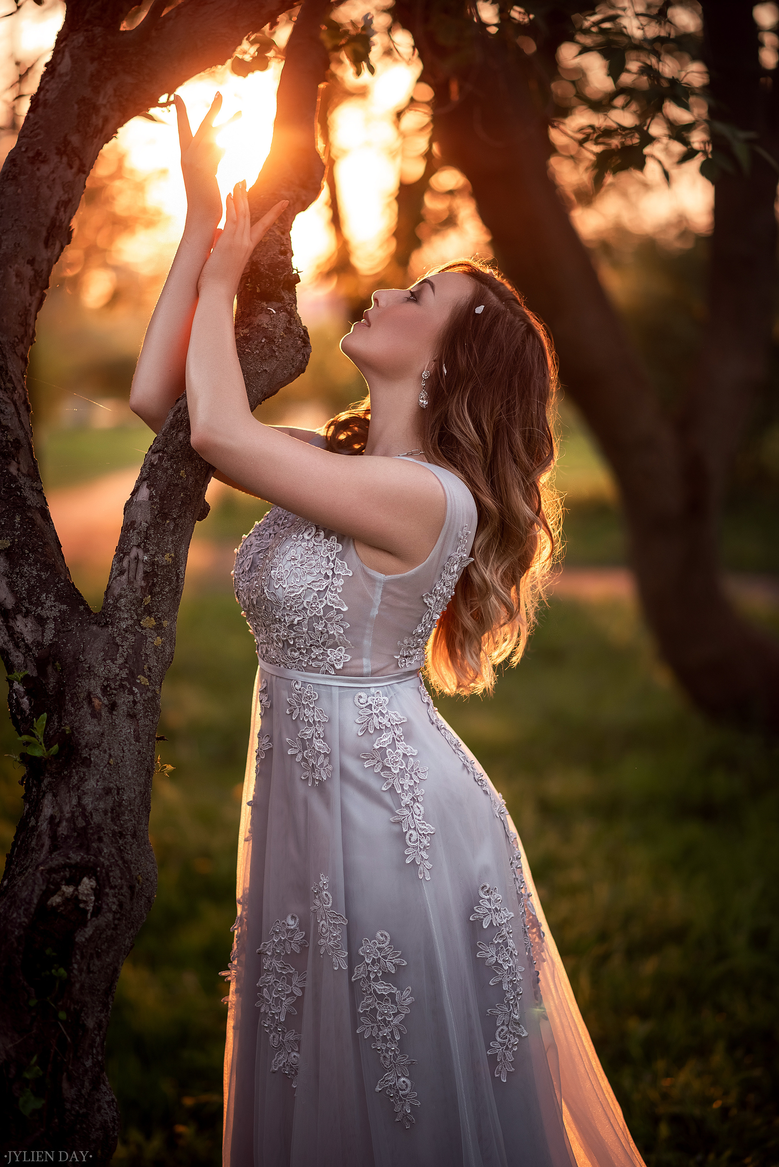 Фотосессия в яблоневом саду на закате. Юля Дэй • Фотограф, Санкт-Петербург