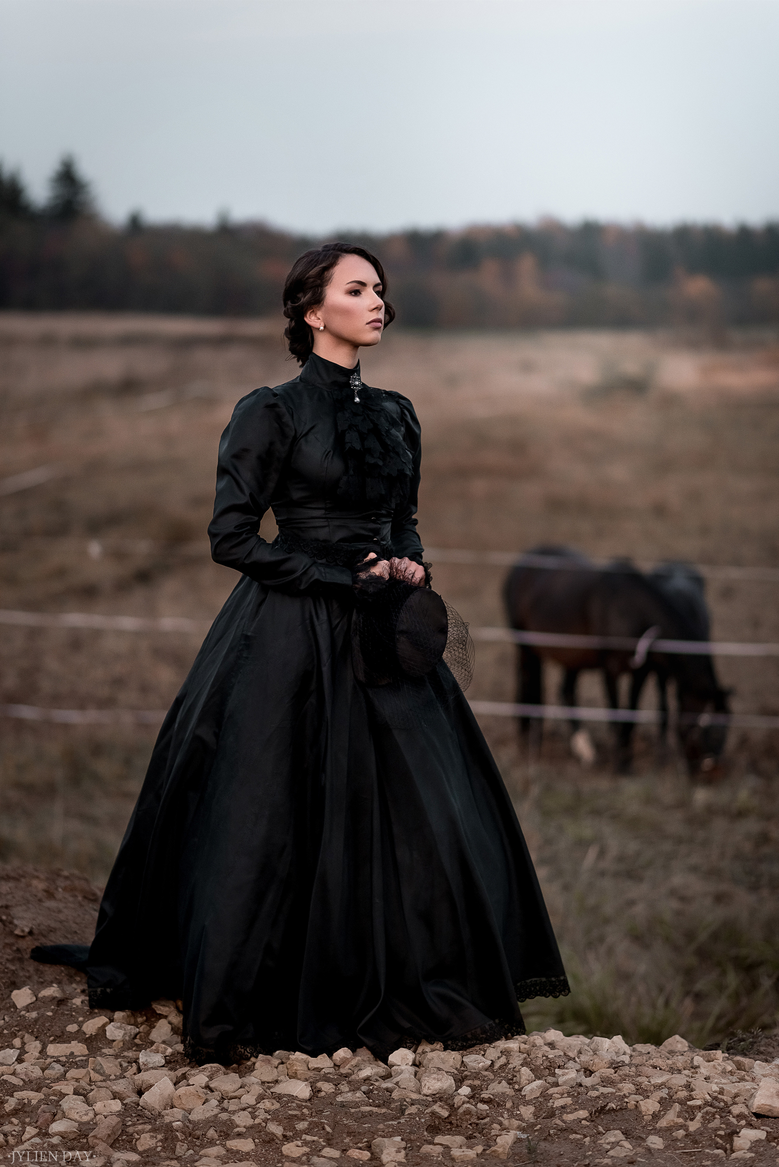 Фотосессия в викторианском стиле с лошадью. Юля Дэй • Фотограф, Санкт-Петербург