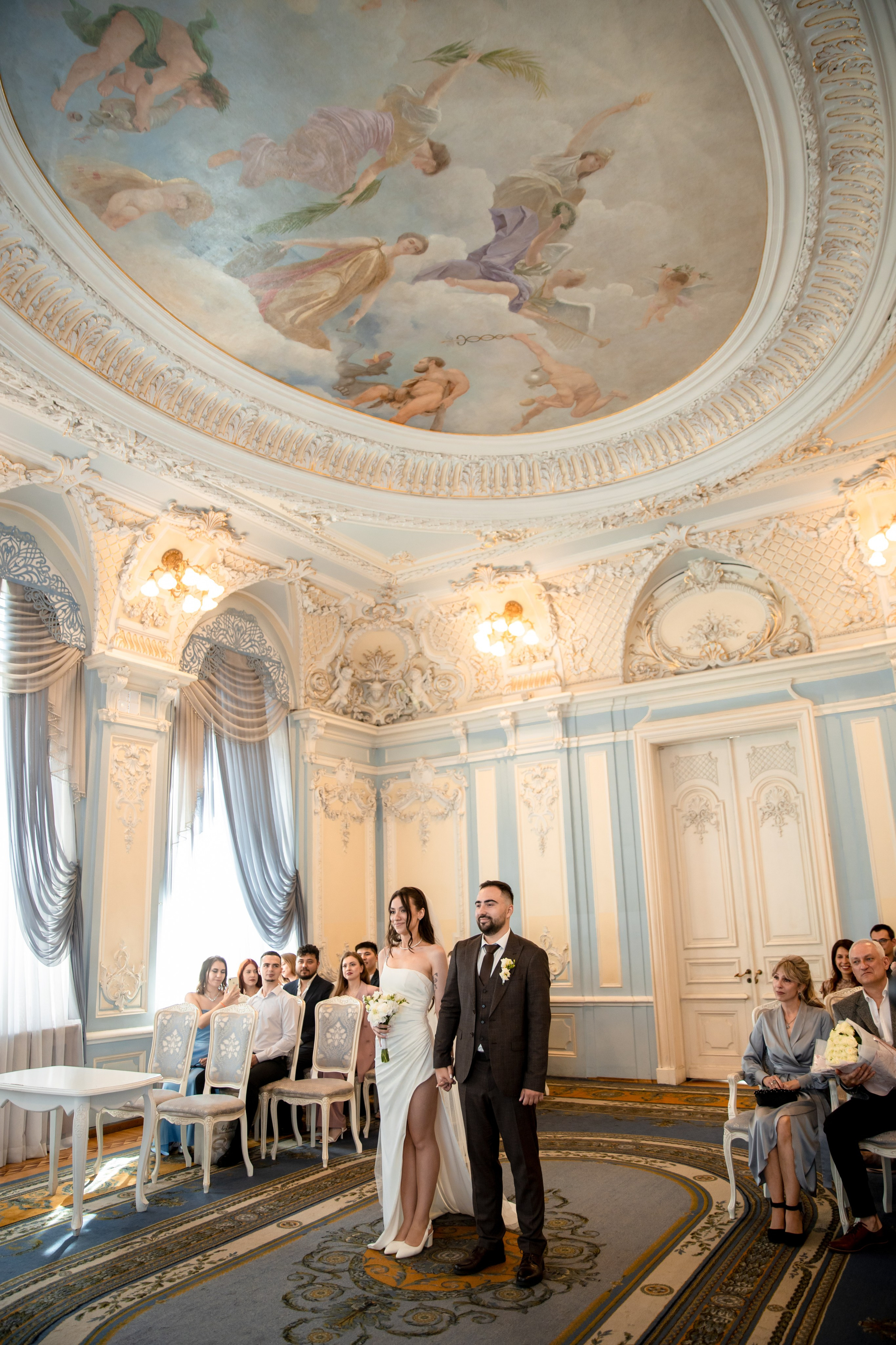 Анна и Александр / Прогулка + ЗАГС. Свадебный и семейный фотограф в Москве Диана Левченко