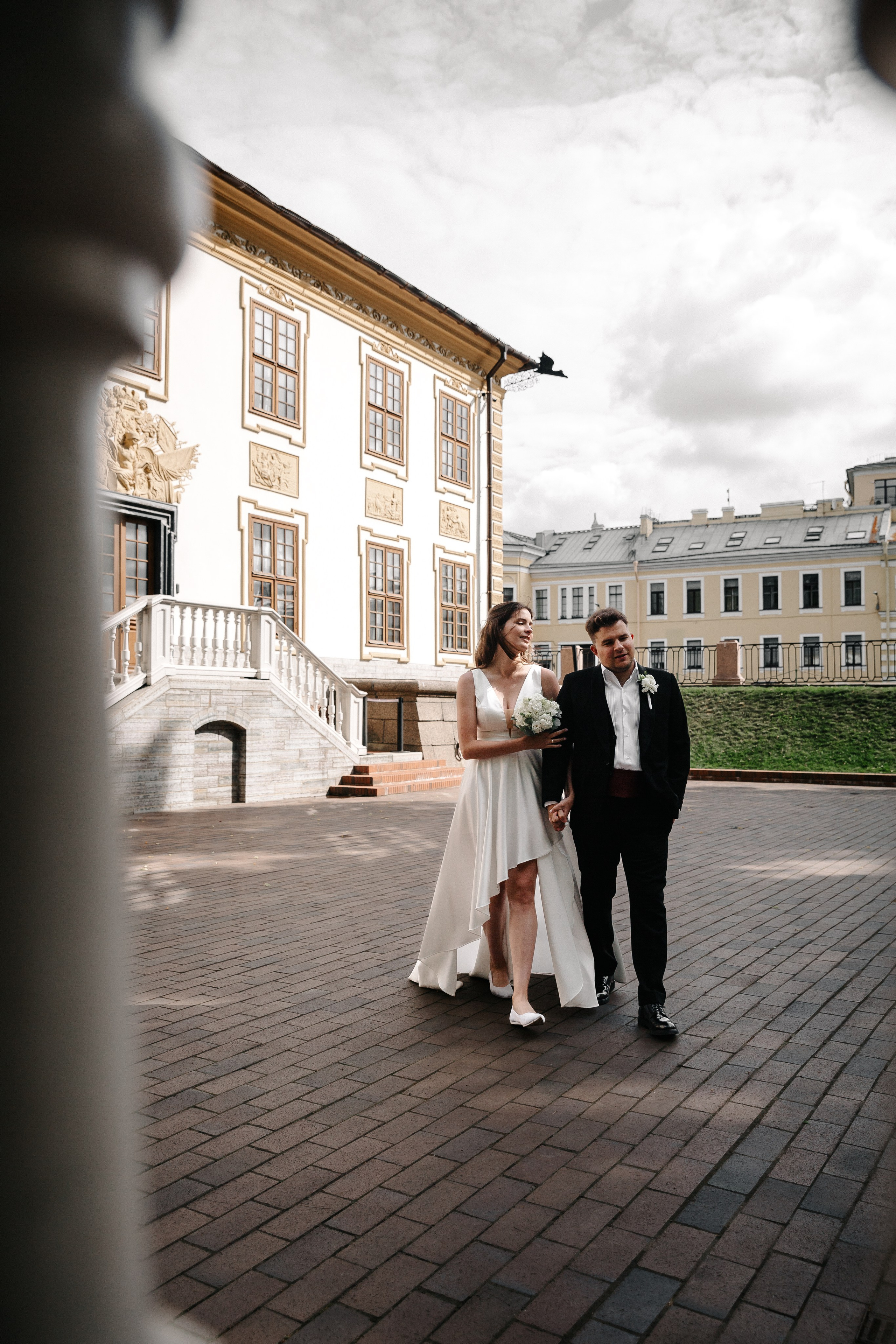 КРОНШТАДТСКИЙ ЗАГС | Август, Летний сад, Исаакий. Свадебный фотограф в Санкт-Петербурге Полина Корзухина