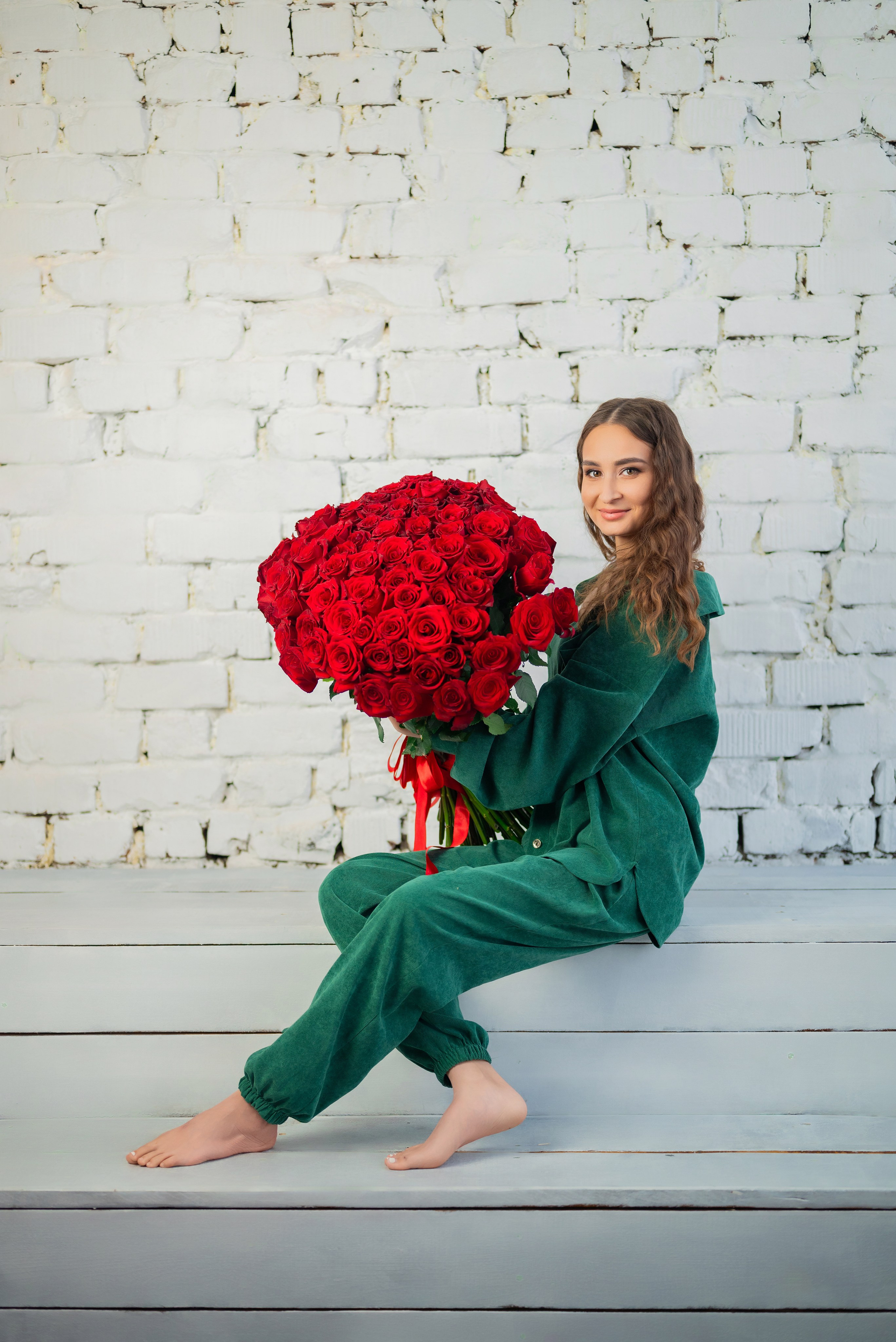 Фотопроект *101 красная роза* 2023 г. Фотограф в городе Салават