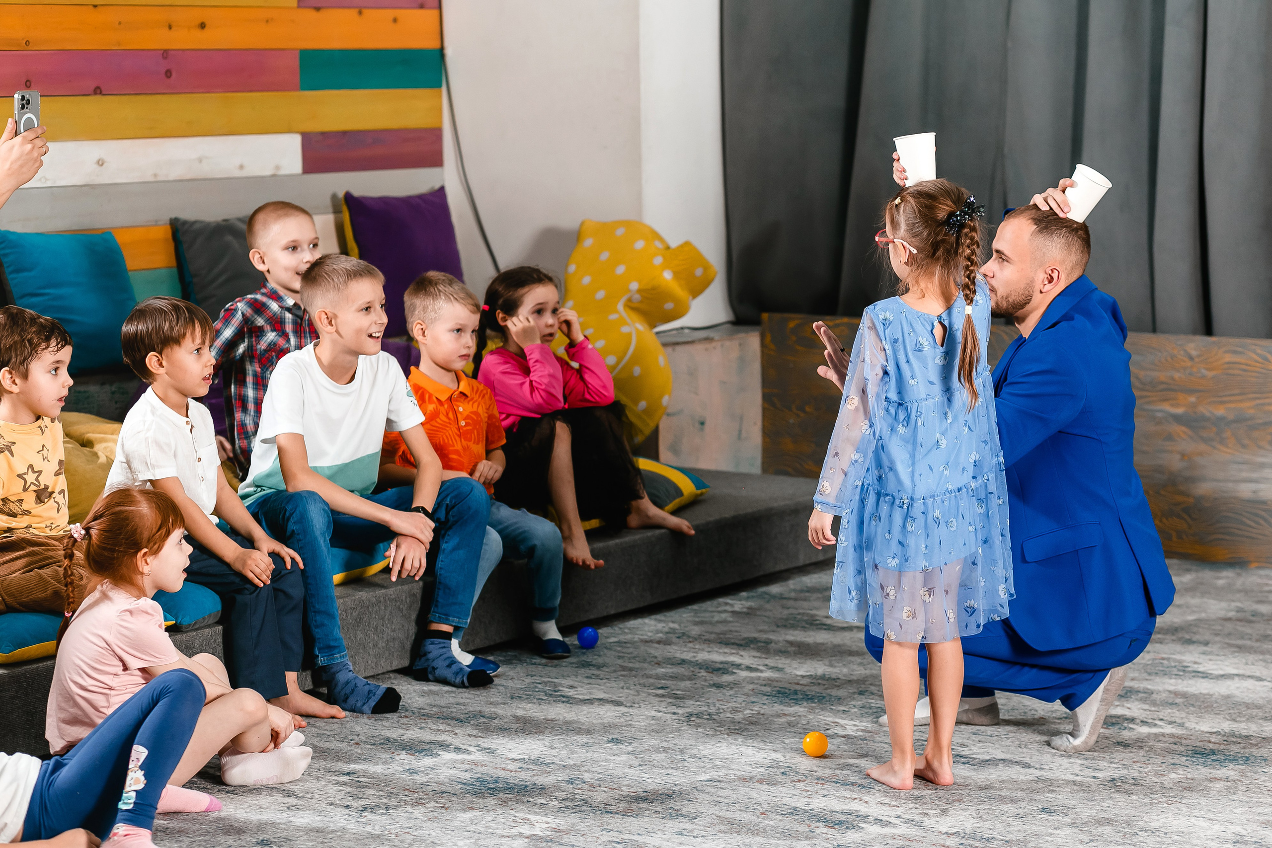 Лофт ДАКИ ДАК\ детский ДР. Фотограф в  г. Новосибирск