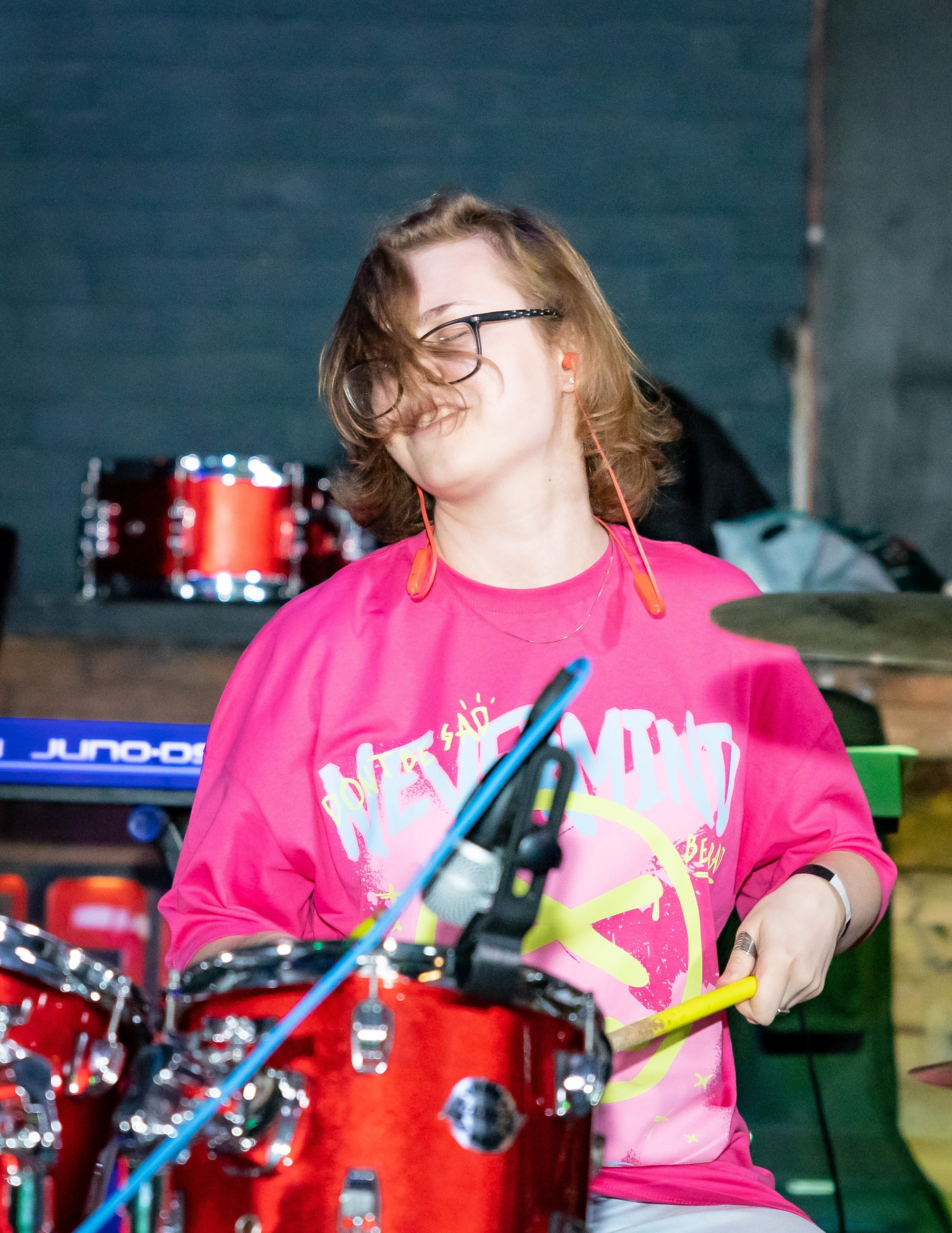 Концерт «Не Школа Барабанов» в Клубе «SOVA». Фотограф Владимир Охрименко