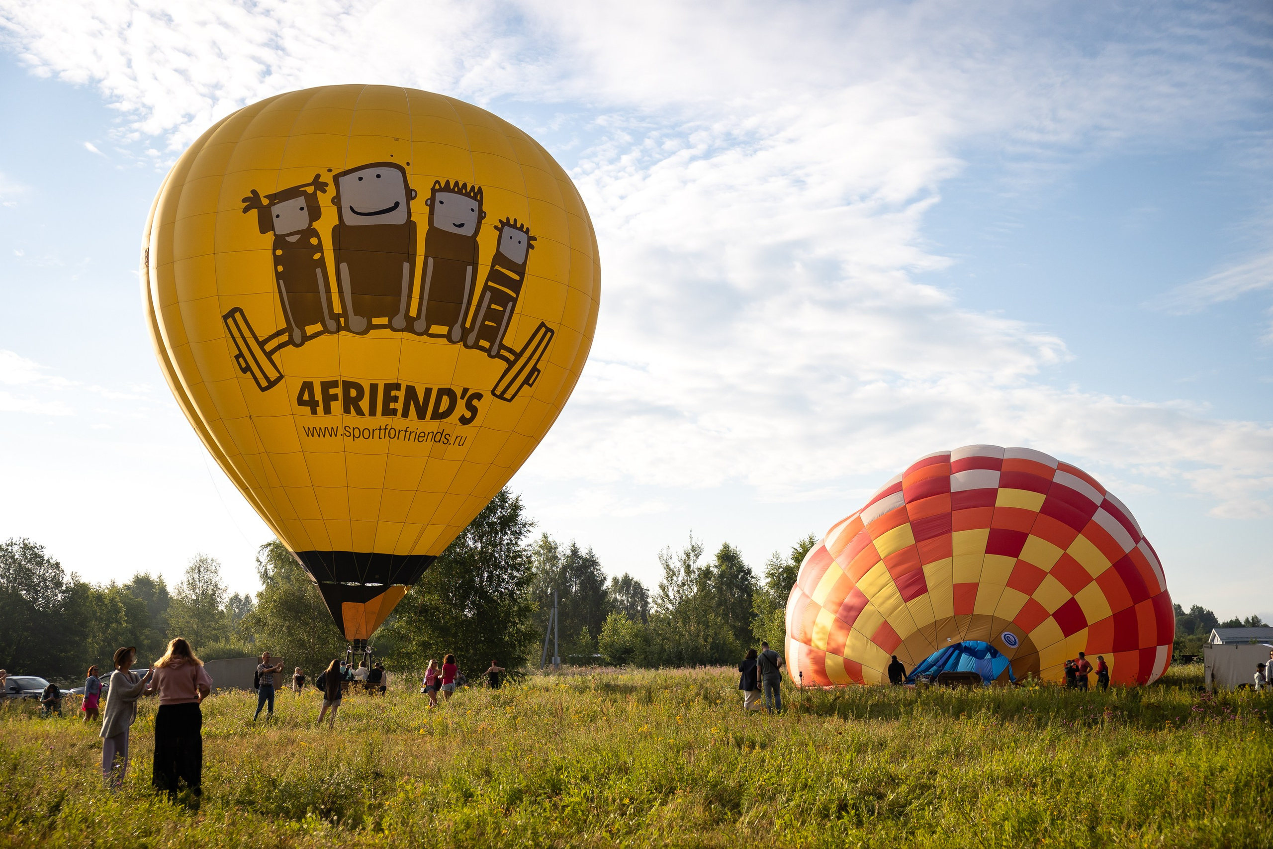 23-й фестиваль воздухоплавания «Золотое кольцо России» в Переславле-Залесском. Фотограф Владимир Охрименко