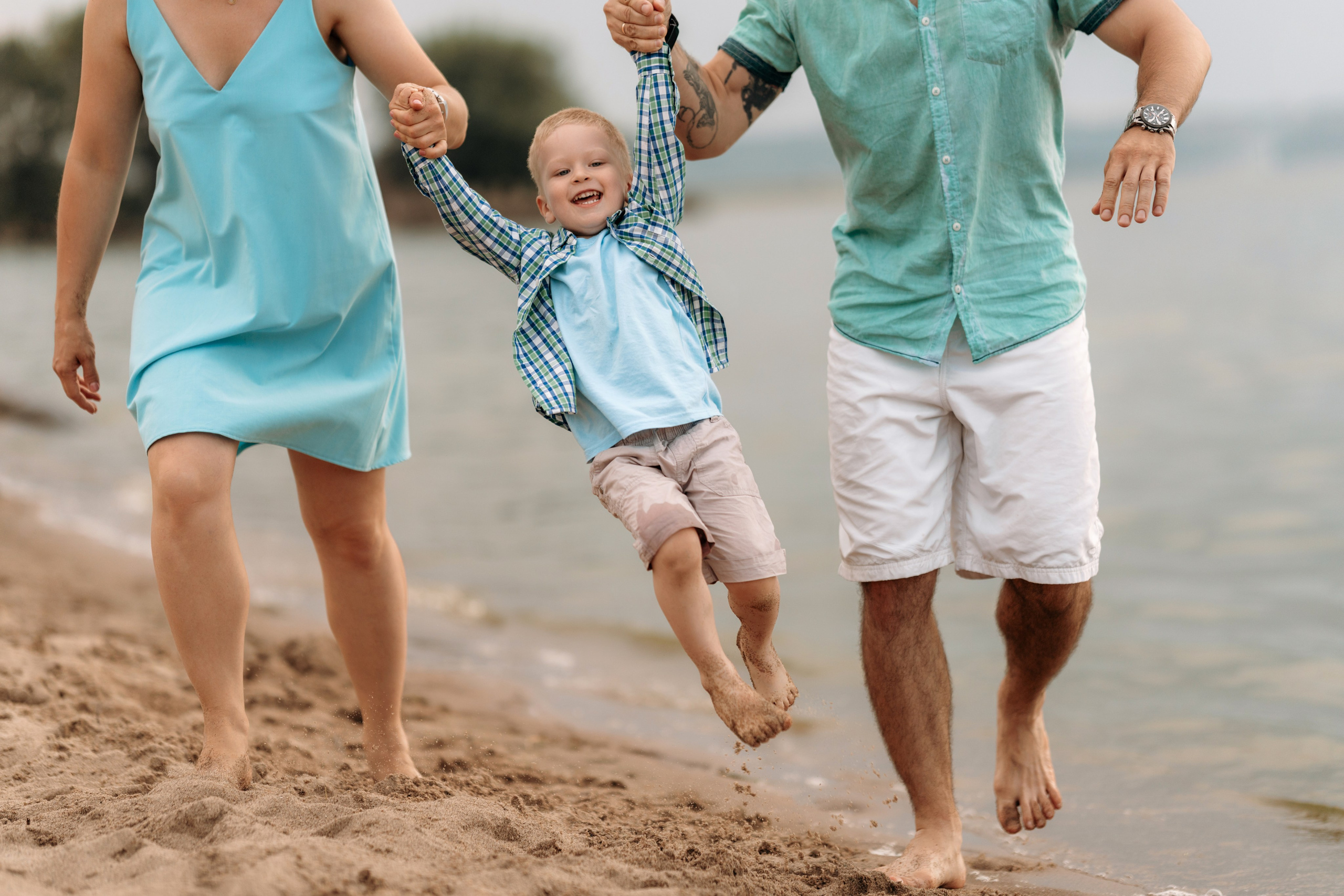 Семья на природе. Семейный и свадебный фотограф в Ульяновске Арина Авдеева