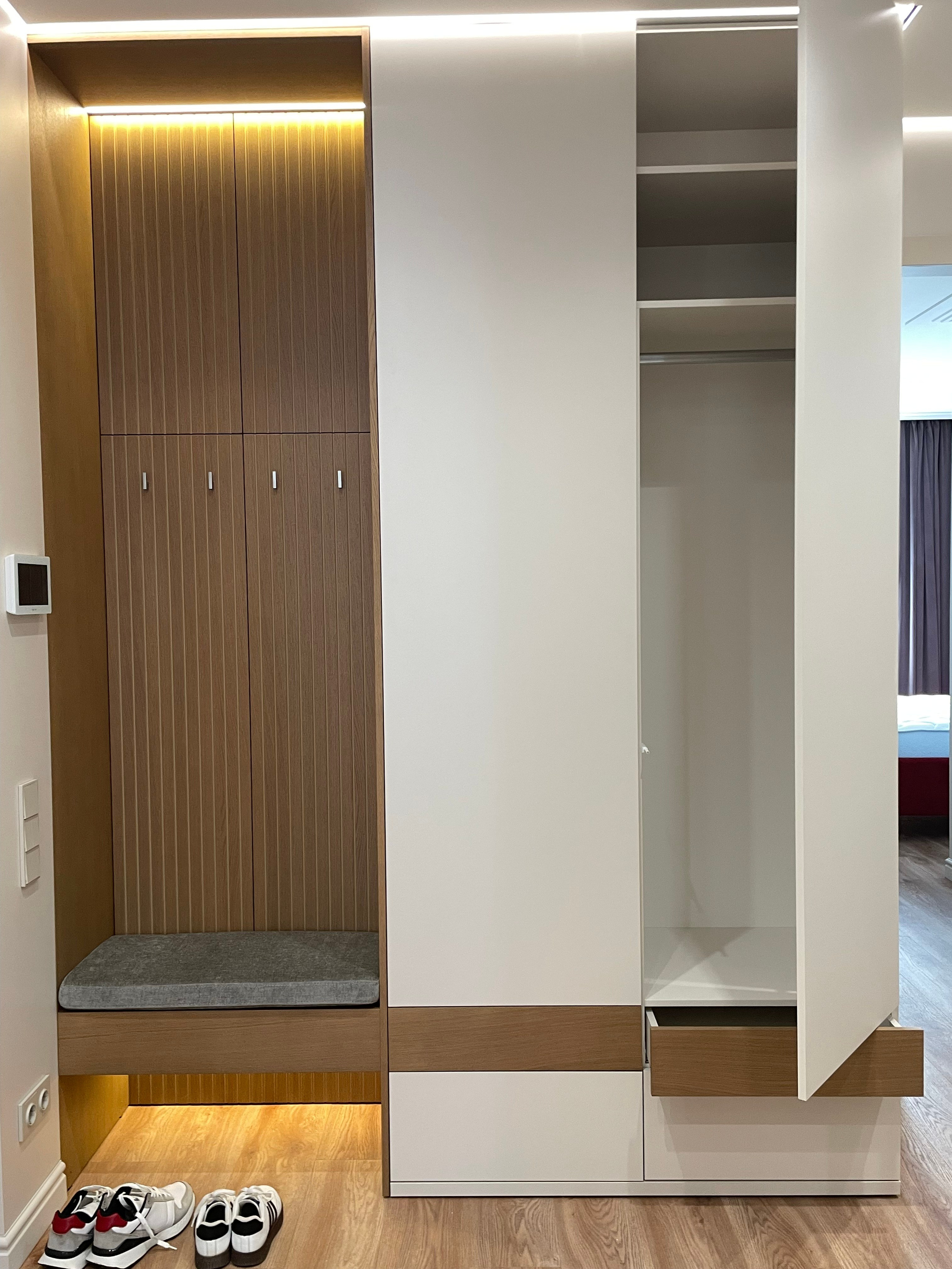 ЖК Нагорный. Дизайнер Алексей Масеевский. Мебель на заказ