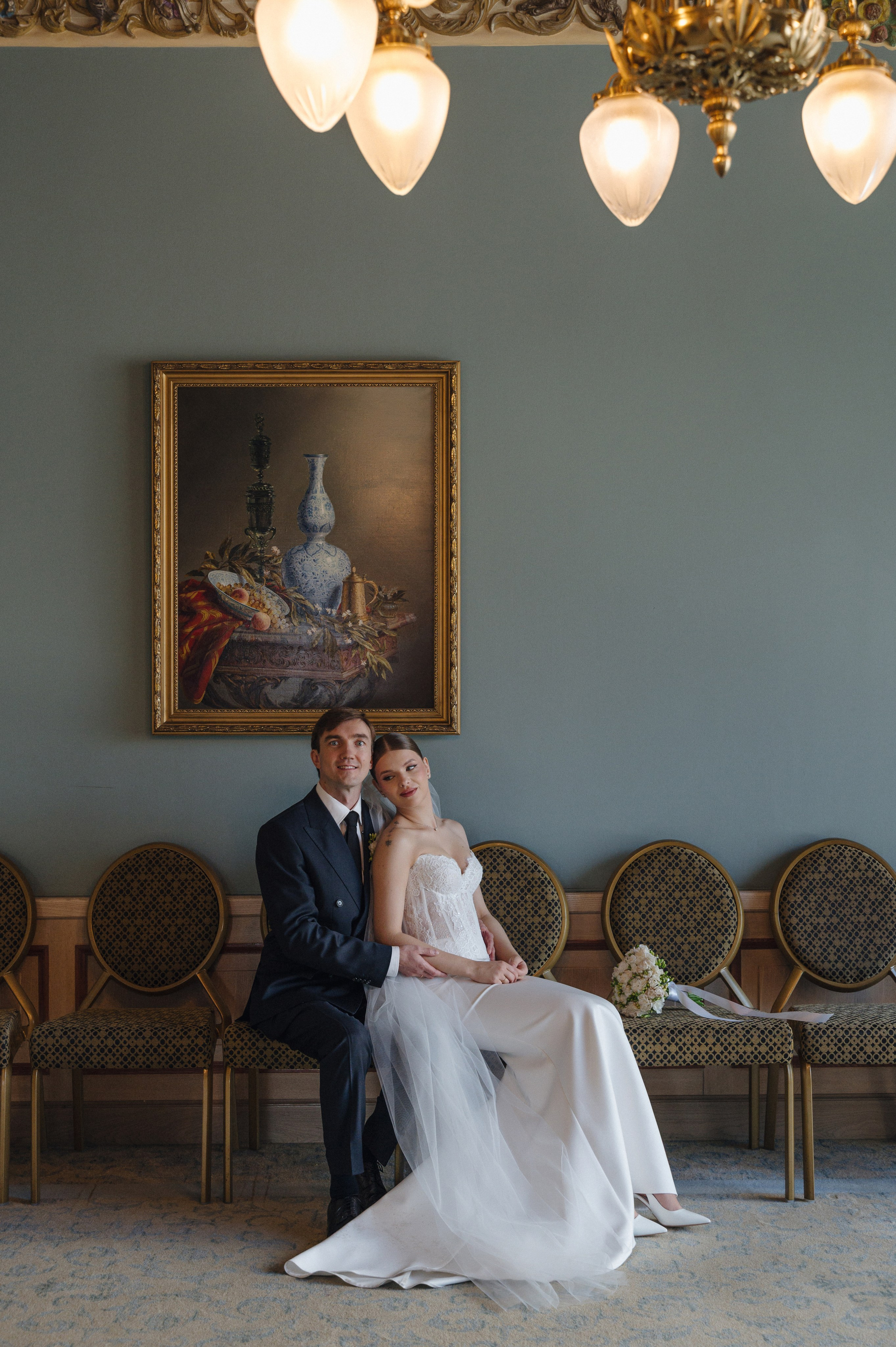 Дмитрий и Луиза. Гостиница Националь и ресторан Белуга. Свадебный фотограф Москва и Санкт-Петербург. Анастасия Чудина