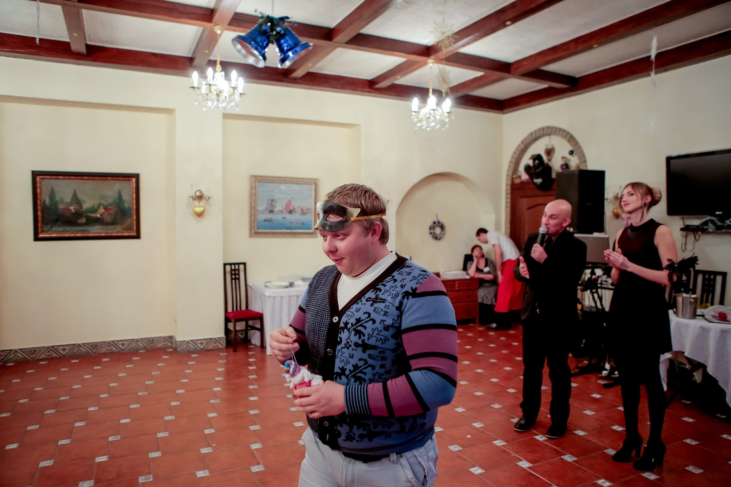 Корпоратив. Max Matvich and Victoria Basova are professionals in their field