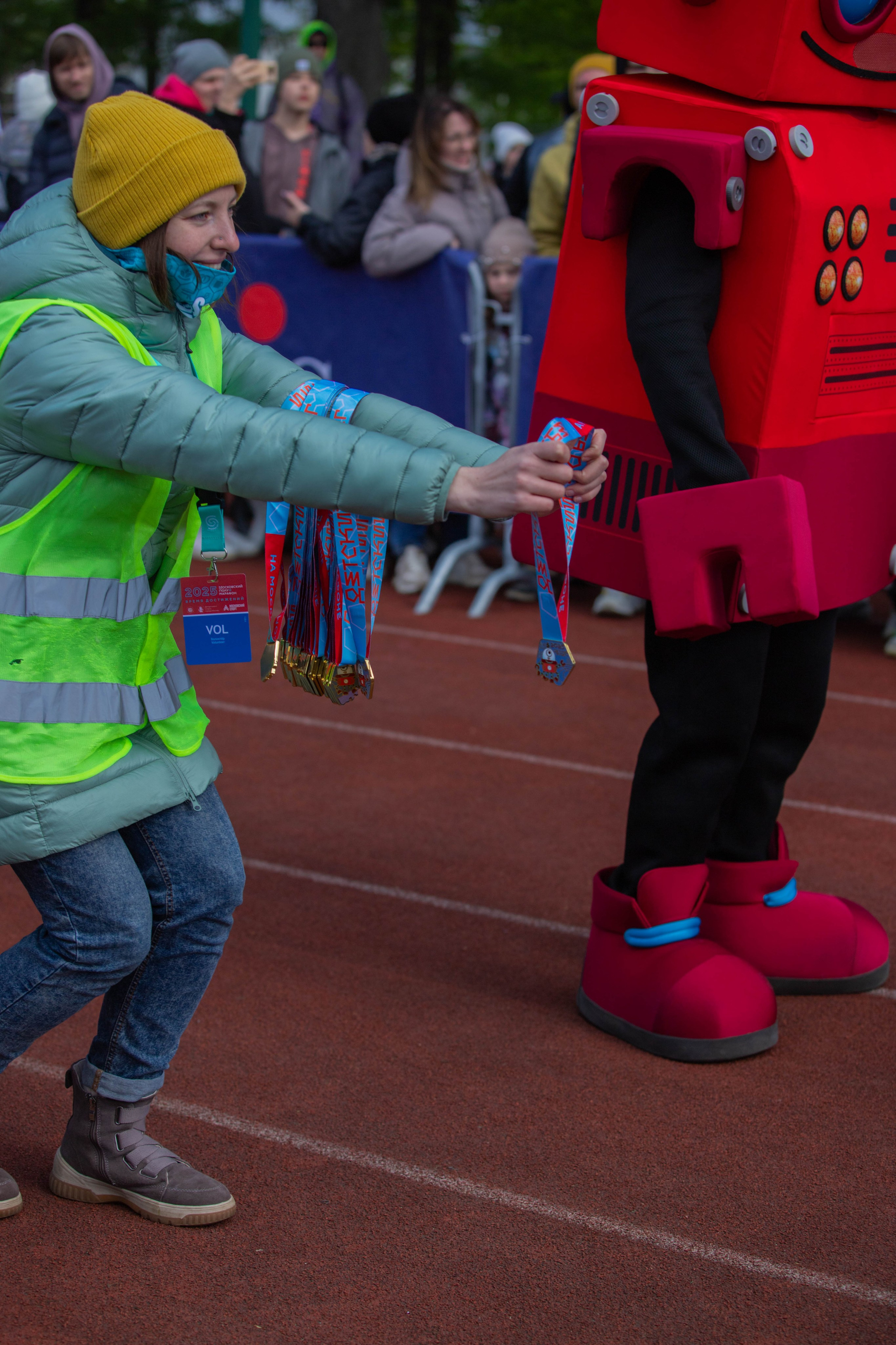 Московский полумарафон. Александра Мельниченко/ Бегающий фотограф