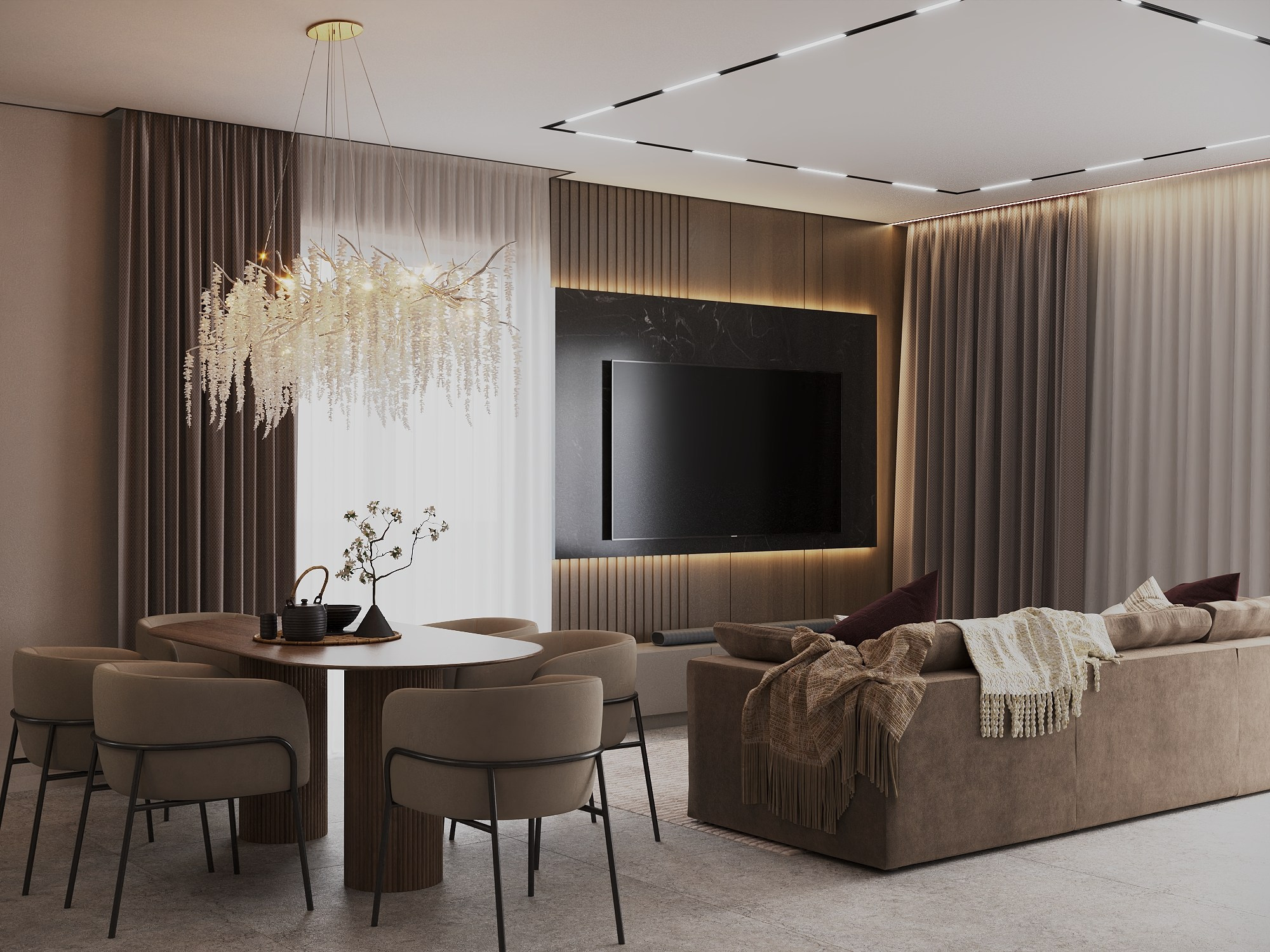 ЖК Привилегия 117 м². БК студия дизайна интерьера