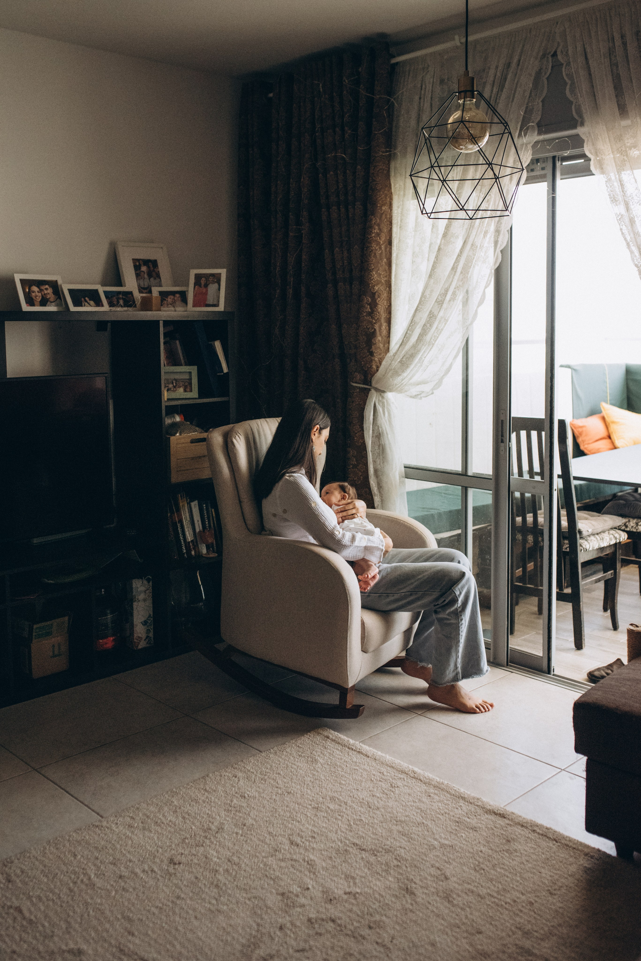 Newborn Lifestyle: Евгения, Артем и София. Family photographer in Israel | Alesya Superfin