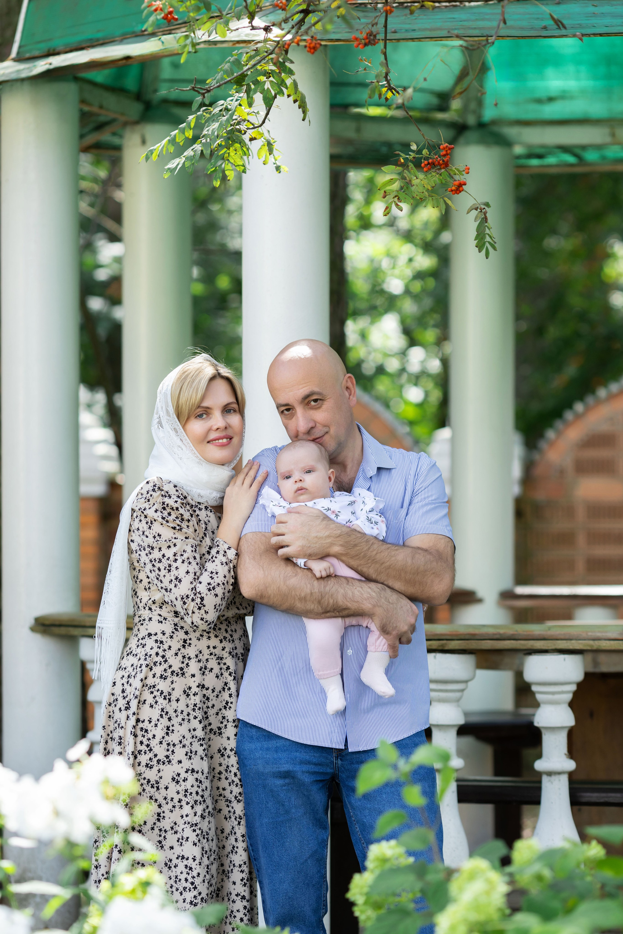 Крещение Веры. Храм преподобного Саввы Сторожевского. Семейный и детский фотограф Анна Петракова