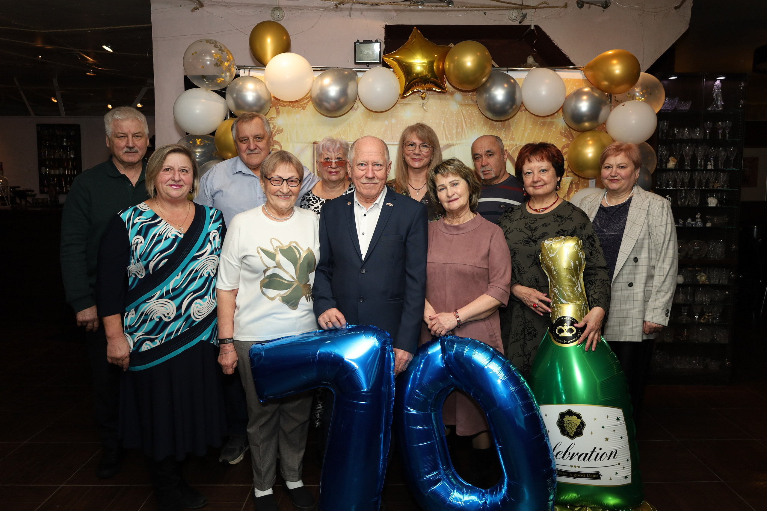 Юбилей 70 лет. Фотограф Березенская Ирина в Новосибирске