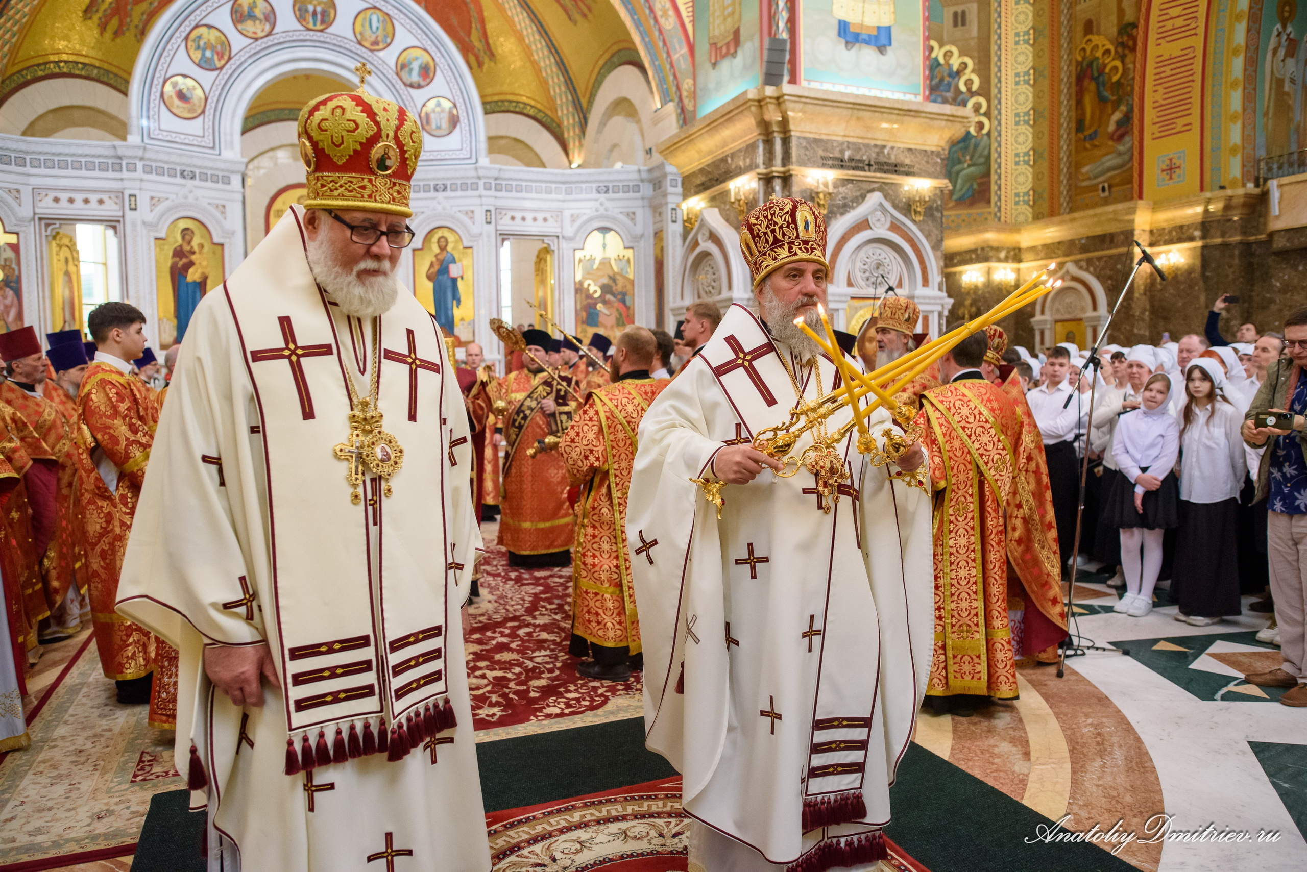Служба на 40-летие Калининградской епархии. Фотограф  Крещения и Венчания Калининград