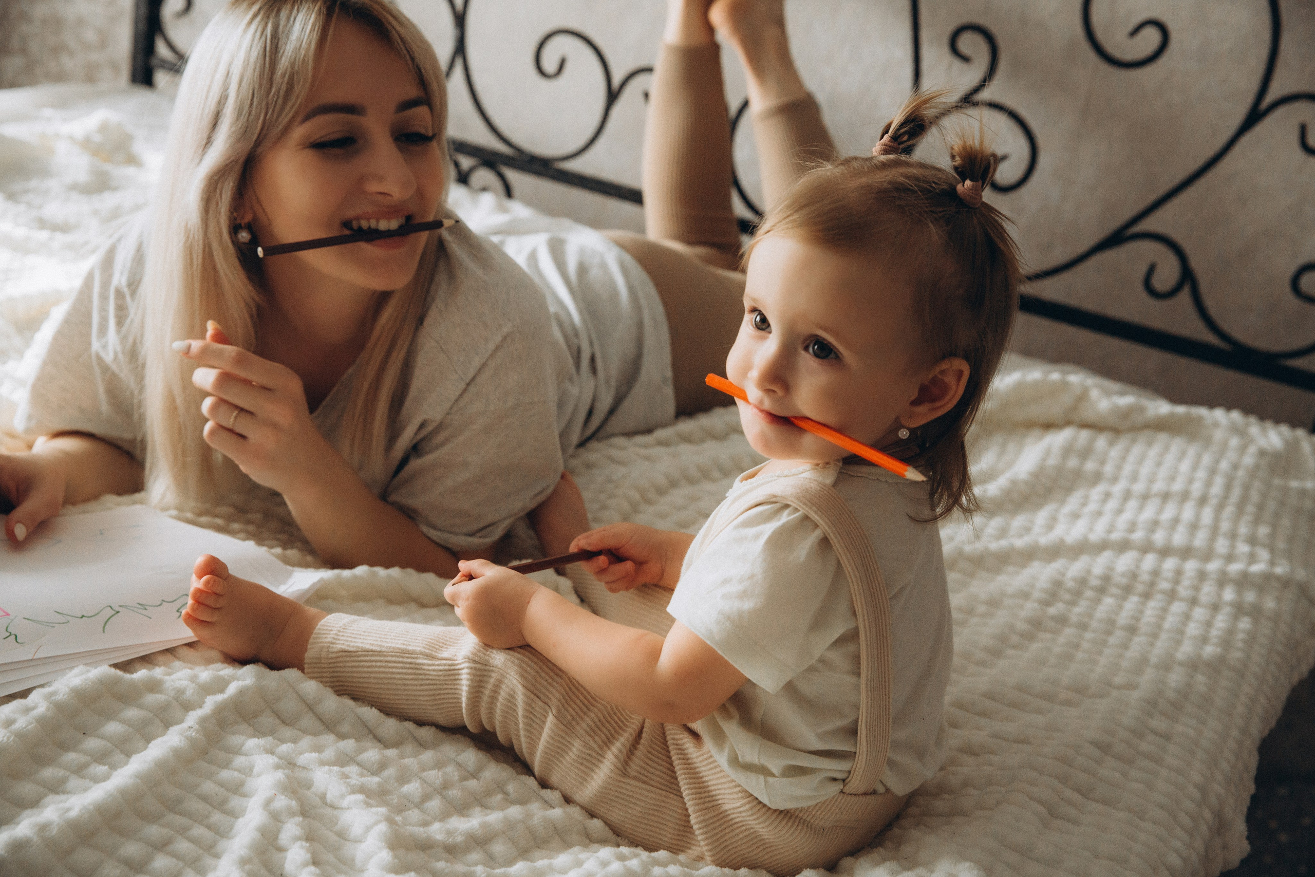 Вика & Николь. Семейный и детский фотограф Башкатова Дарья Старый Оскол