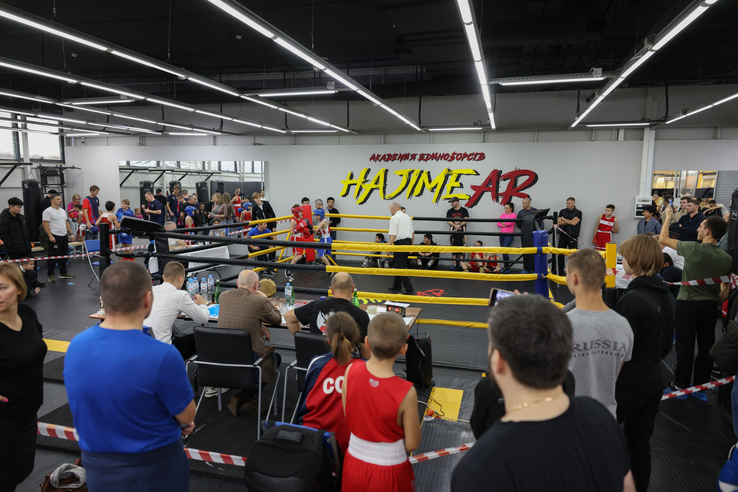 Открытый ринг «кубок ООО «ТЭК НеваСпецТяж». Фотограф Александр Заломаев