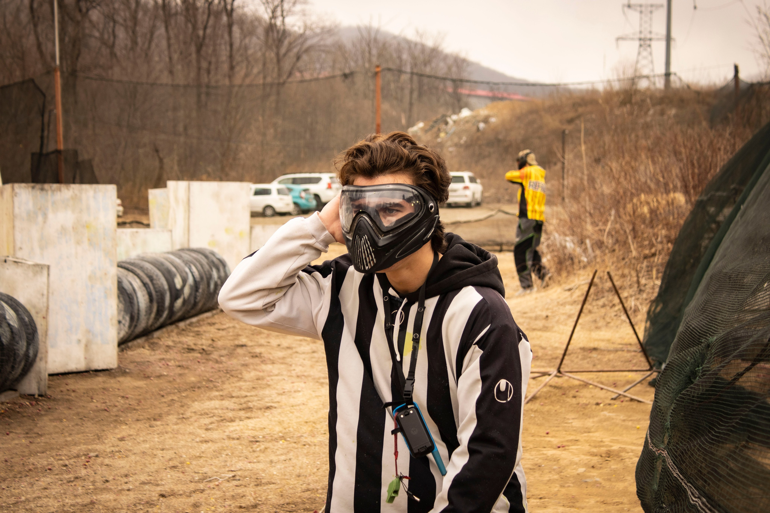 Турнир на кубок Федерации пейнтбола 6 апреля 2024 г. Фотограф г. Владивосток