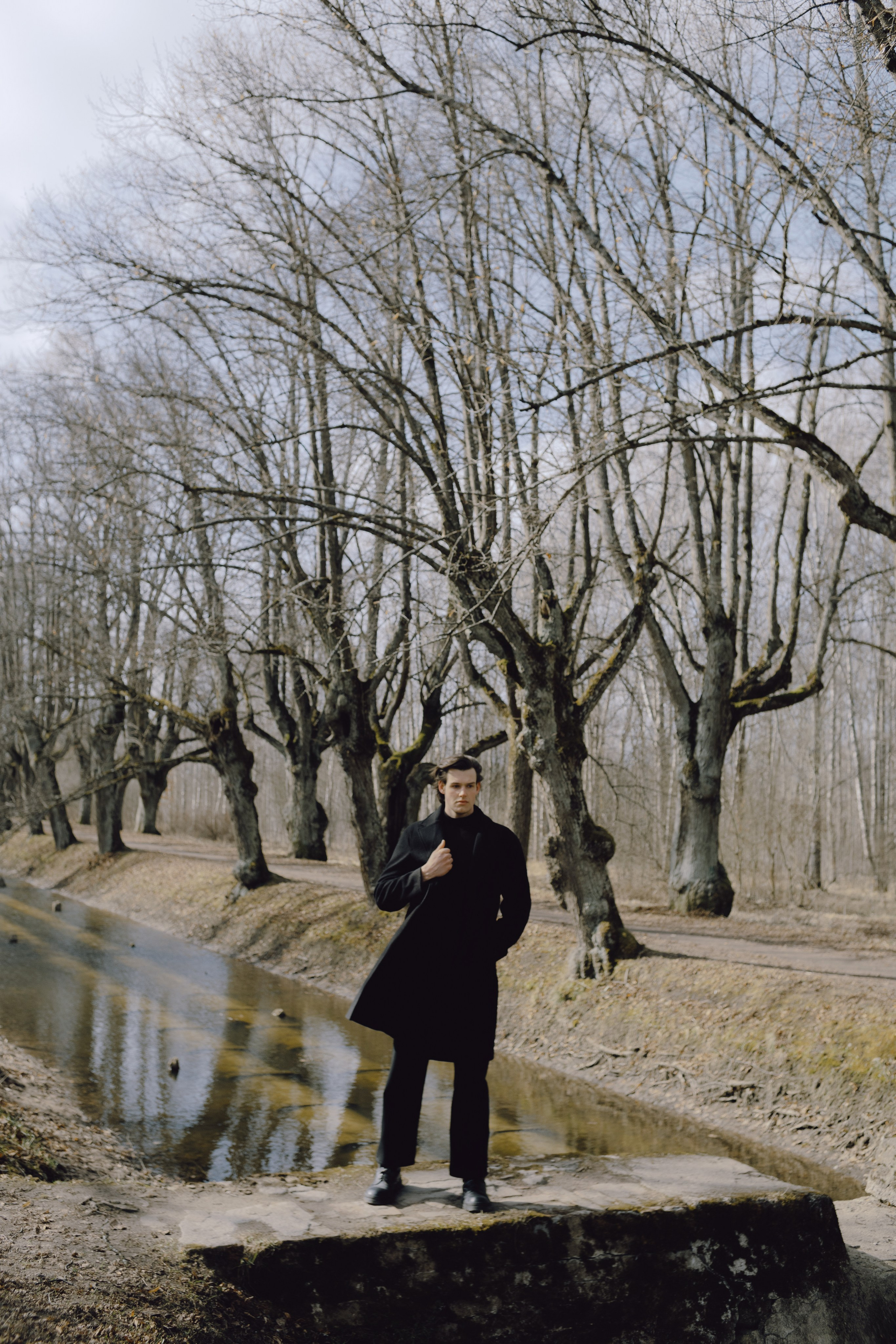 Тимофей. Весення съемка за городом. Портретный фотограф в Санкт-Петербурге Валентина Долженко