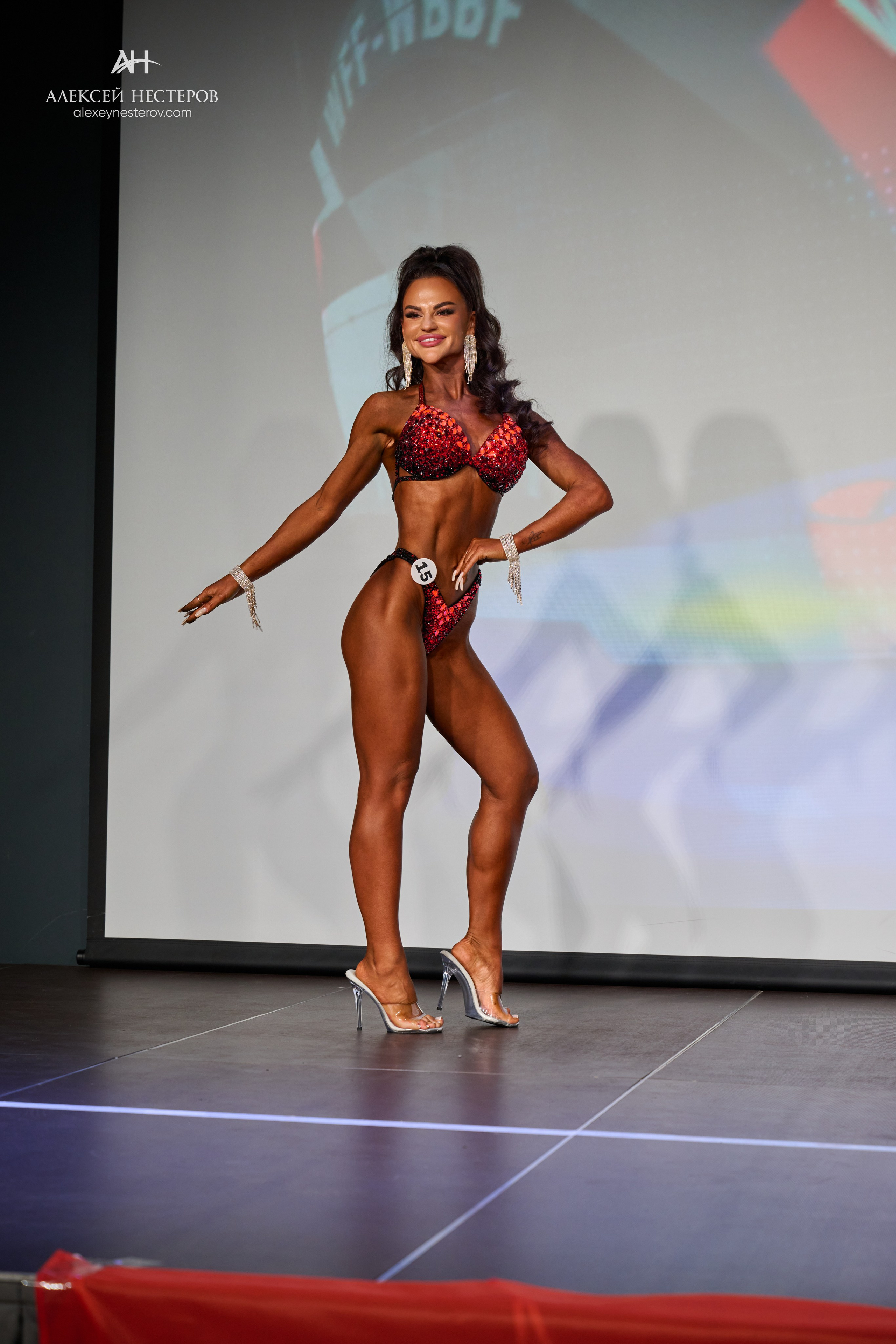 Фото с турнира «Прометей 2, WFF-WBBF Russia» 26 октября 2025. Спортивный фитнес фотограф Алексей Нестеров