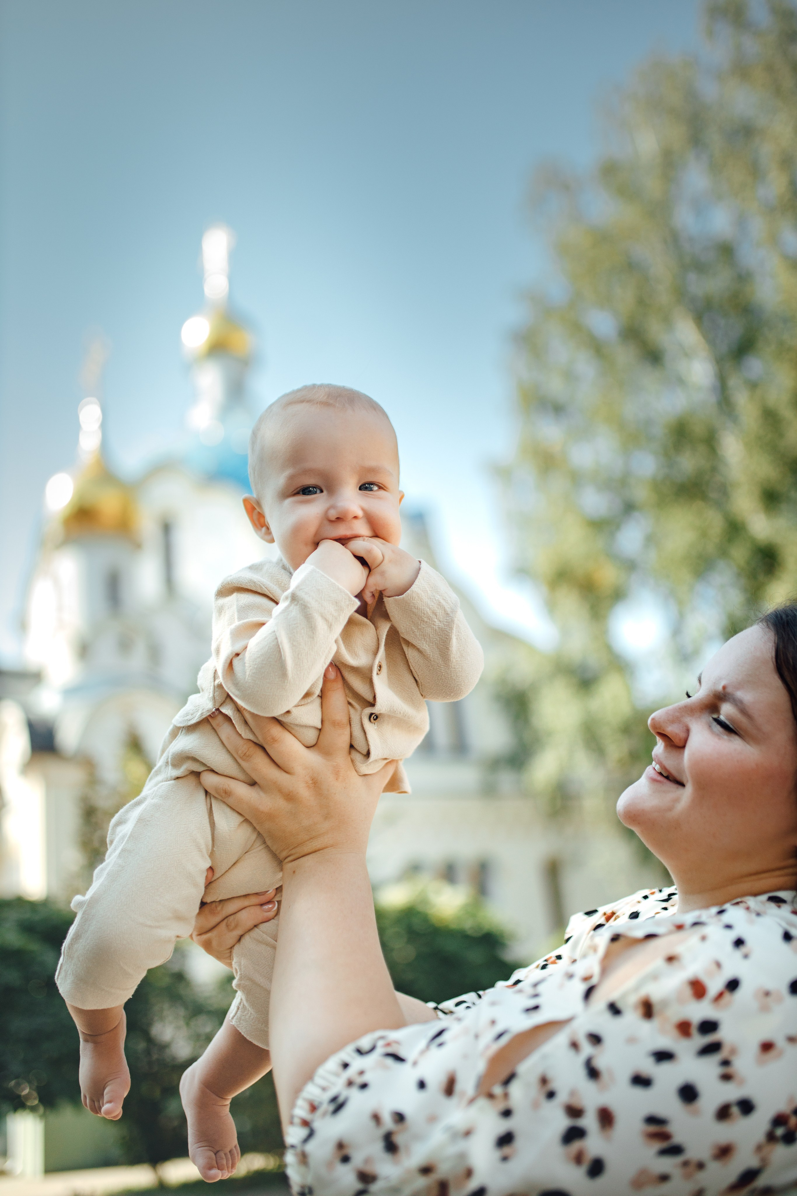 Крещение Егора (Георгия) Державный храм, св. Елисаветенского монастыря, Новинки, август 2024